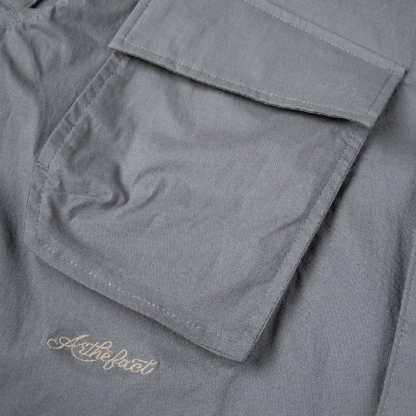 Arthefact Taju Overshirt - Dark Grey