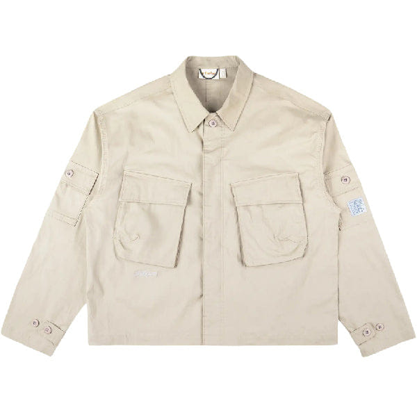 Arthefact Taju Overshirt - Dark Khaky