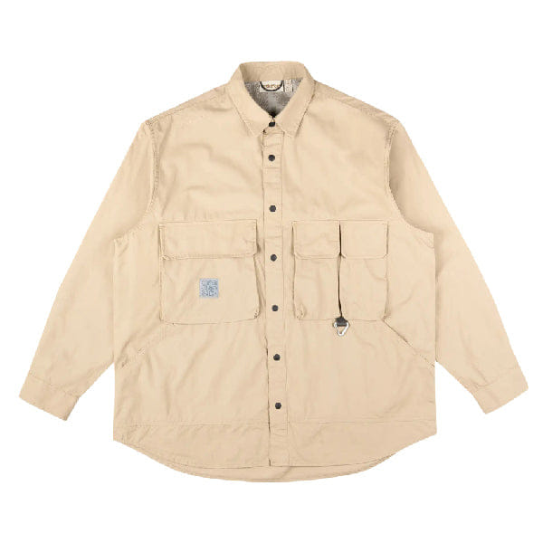 Arthefact Lais Ls Utility Shirt - Ecru