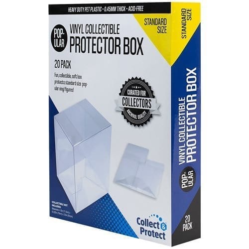 Entertainment Earth 3 3/4 - Inch Vinyl Collectible Collapsible Protector Box 20 - Pack