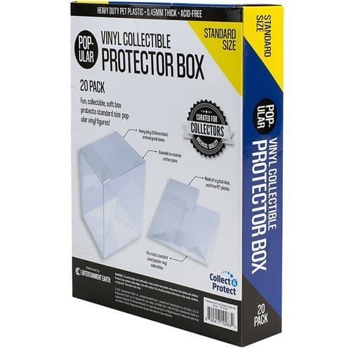 Entertainment Earth 3 3/4 - Inch Vinyl Collectible Collapsible Protector Box 20 - Pack