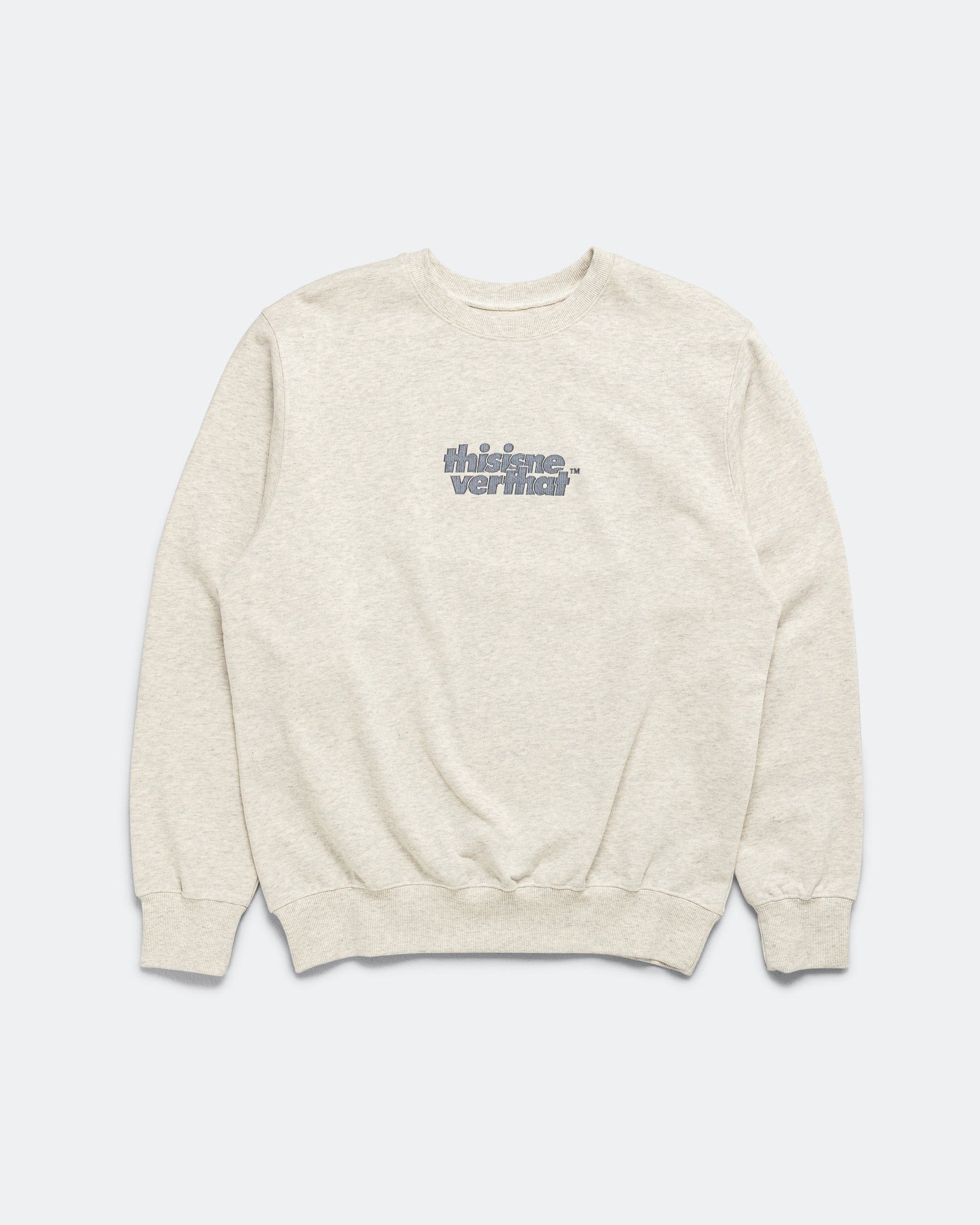 Thisisneverthat OL - Logo Crewneck - Oatmeal