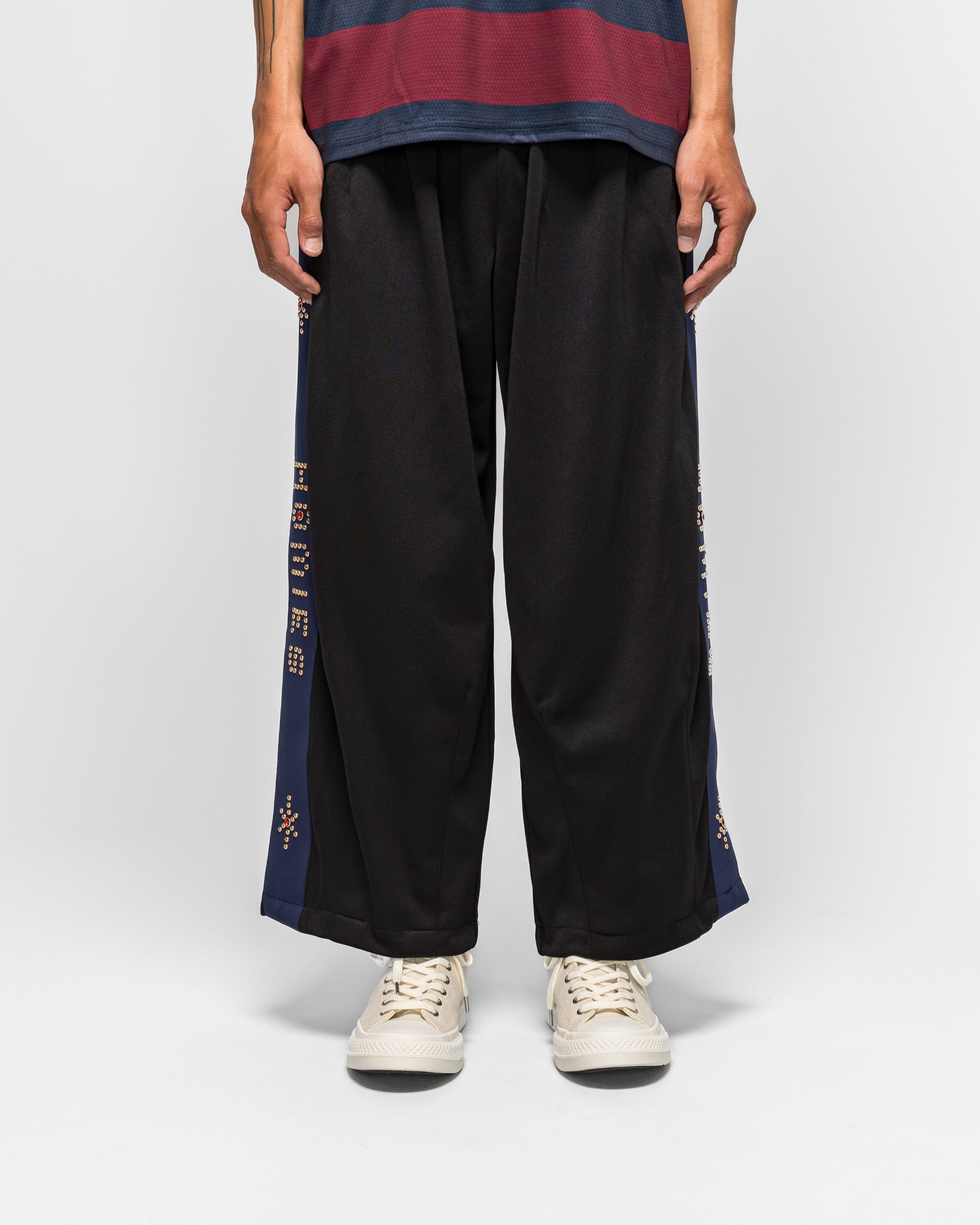For The Homies Studded XXTRA Baggy Pant - Black