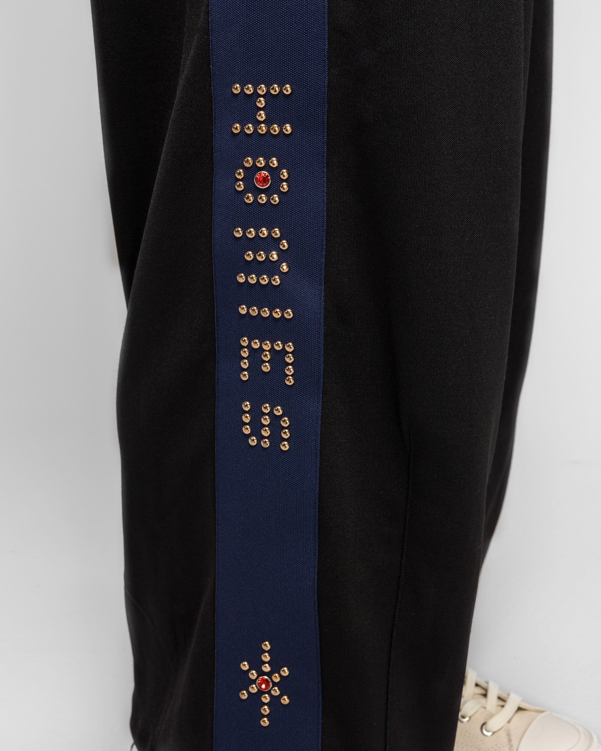 For The Homies Studded XXTRA Baggy Pant - Black