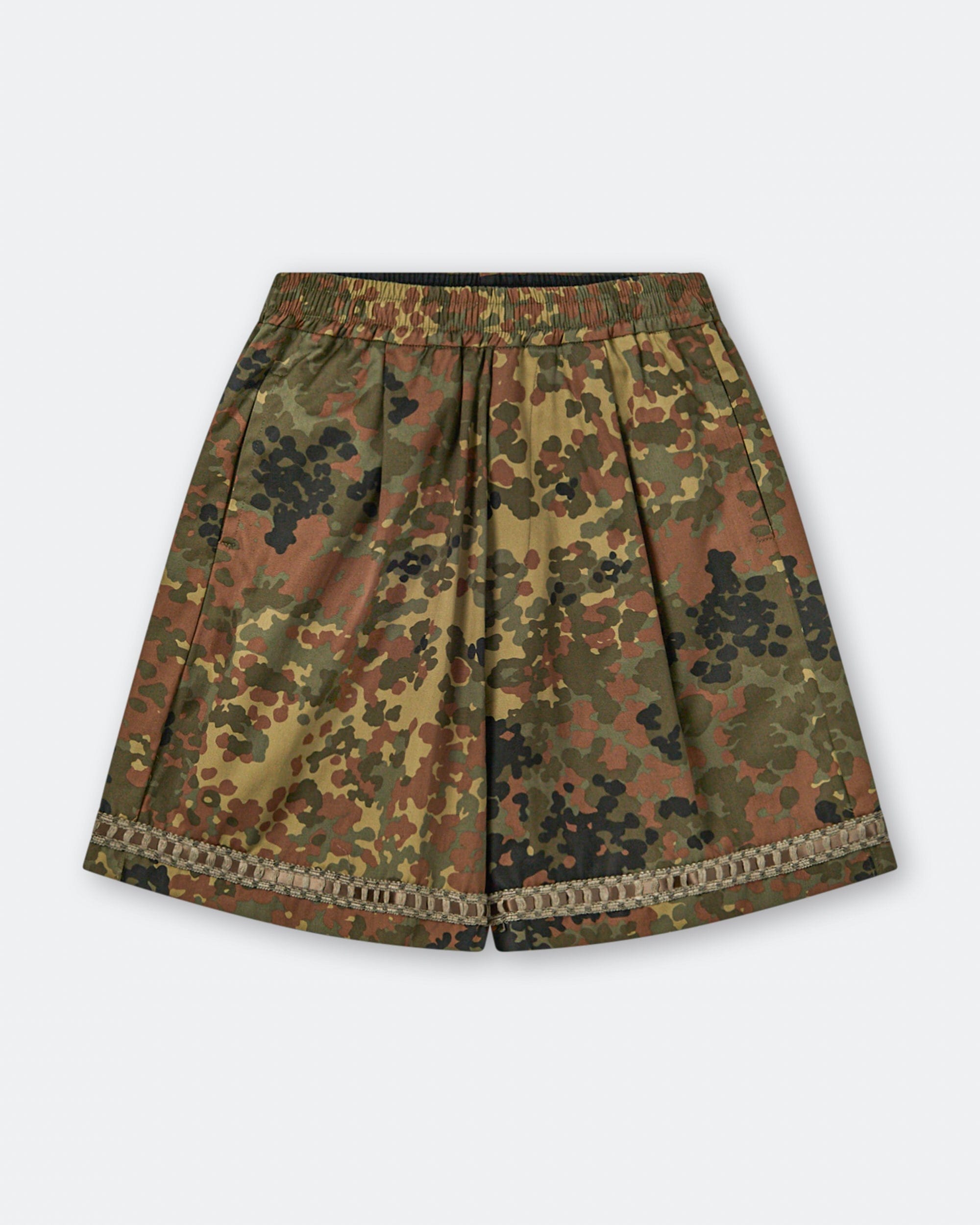For The Homies Braided Relax Short - Camo