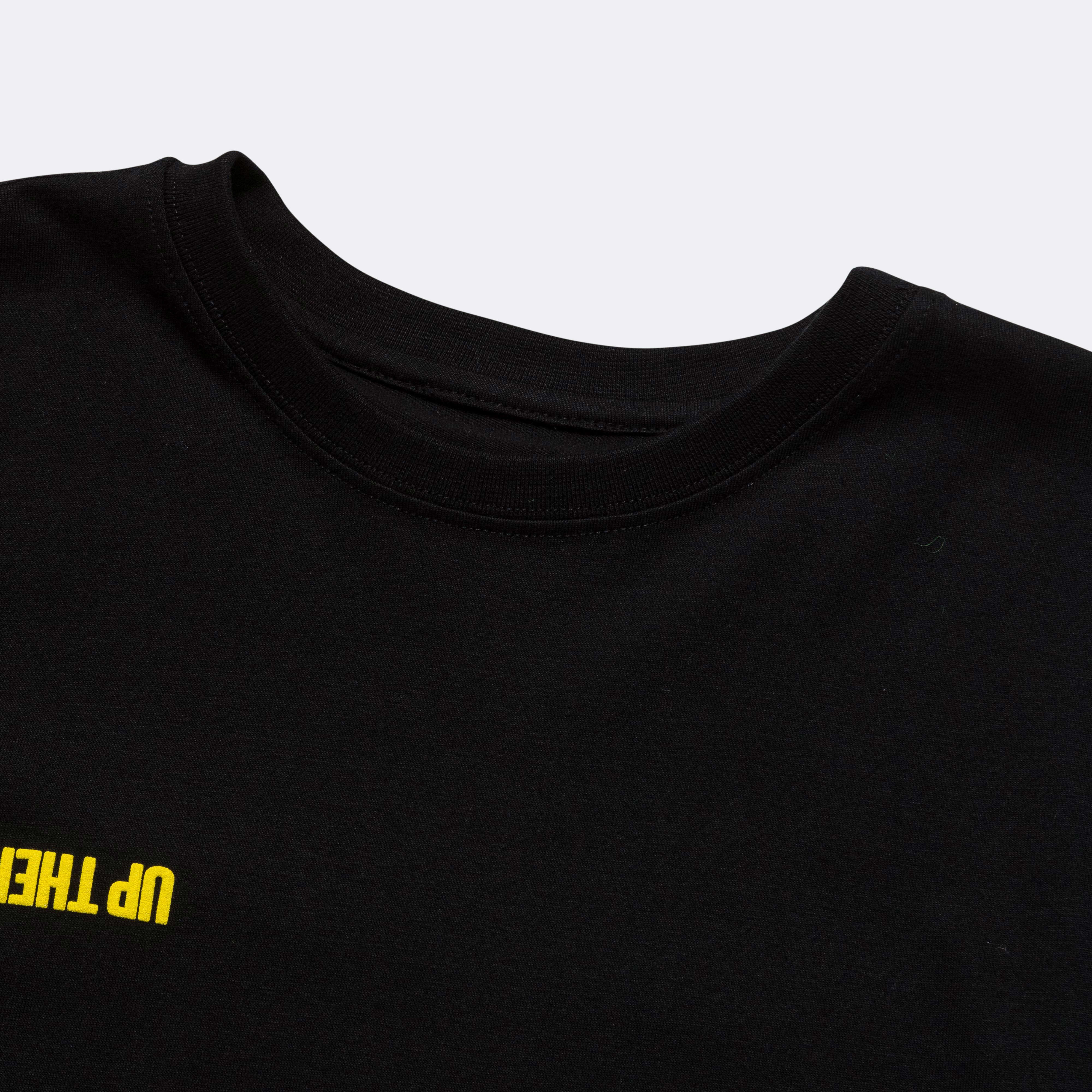 Yellow SS Logo T-Shirt - Black/Yellow