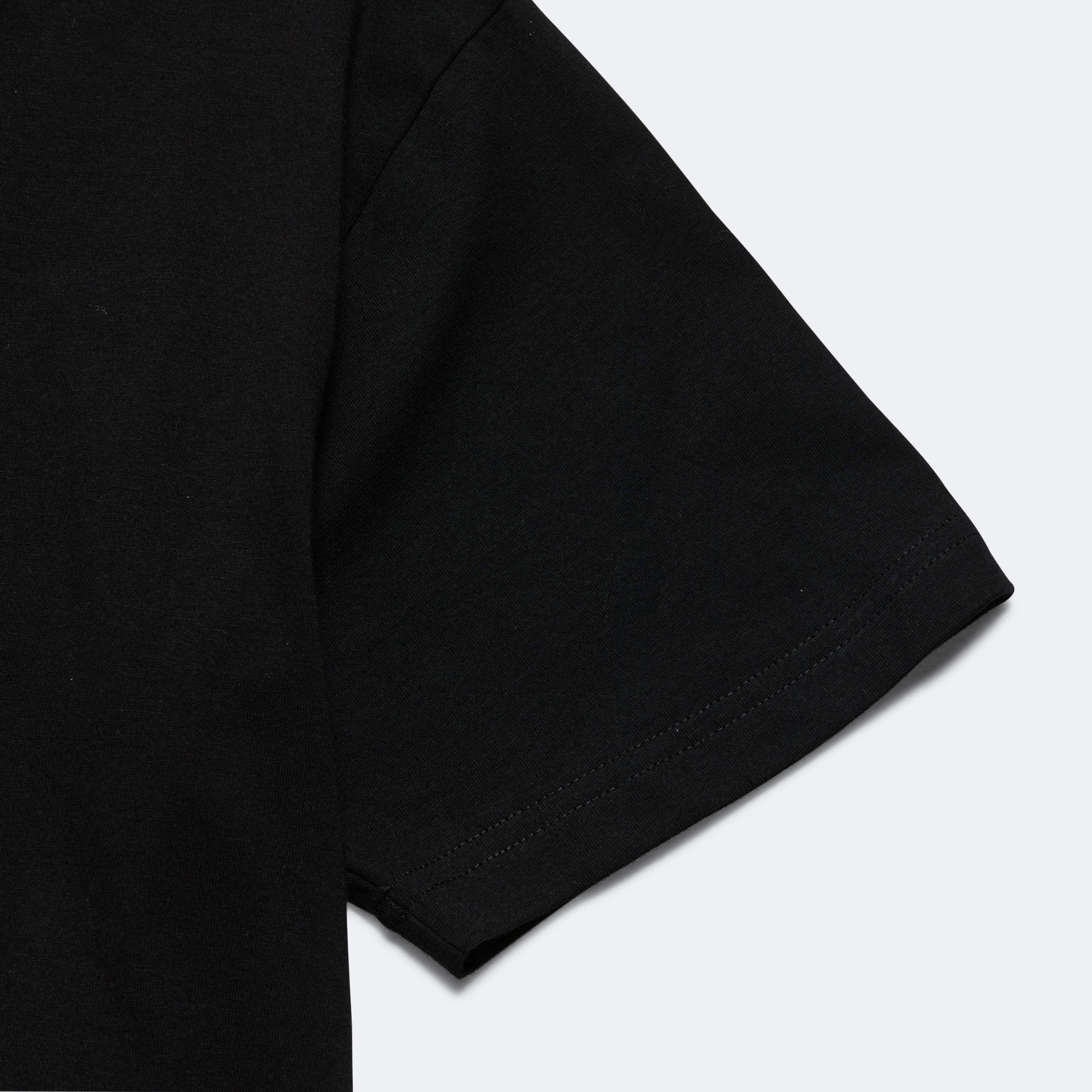 Yellow SS Logo T-Shirt - Black/Yellow