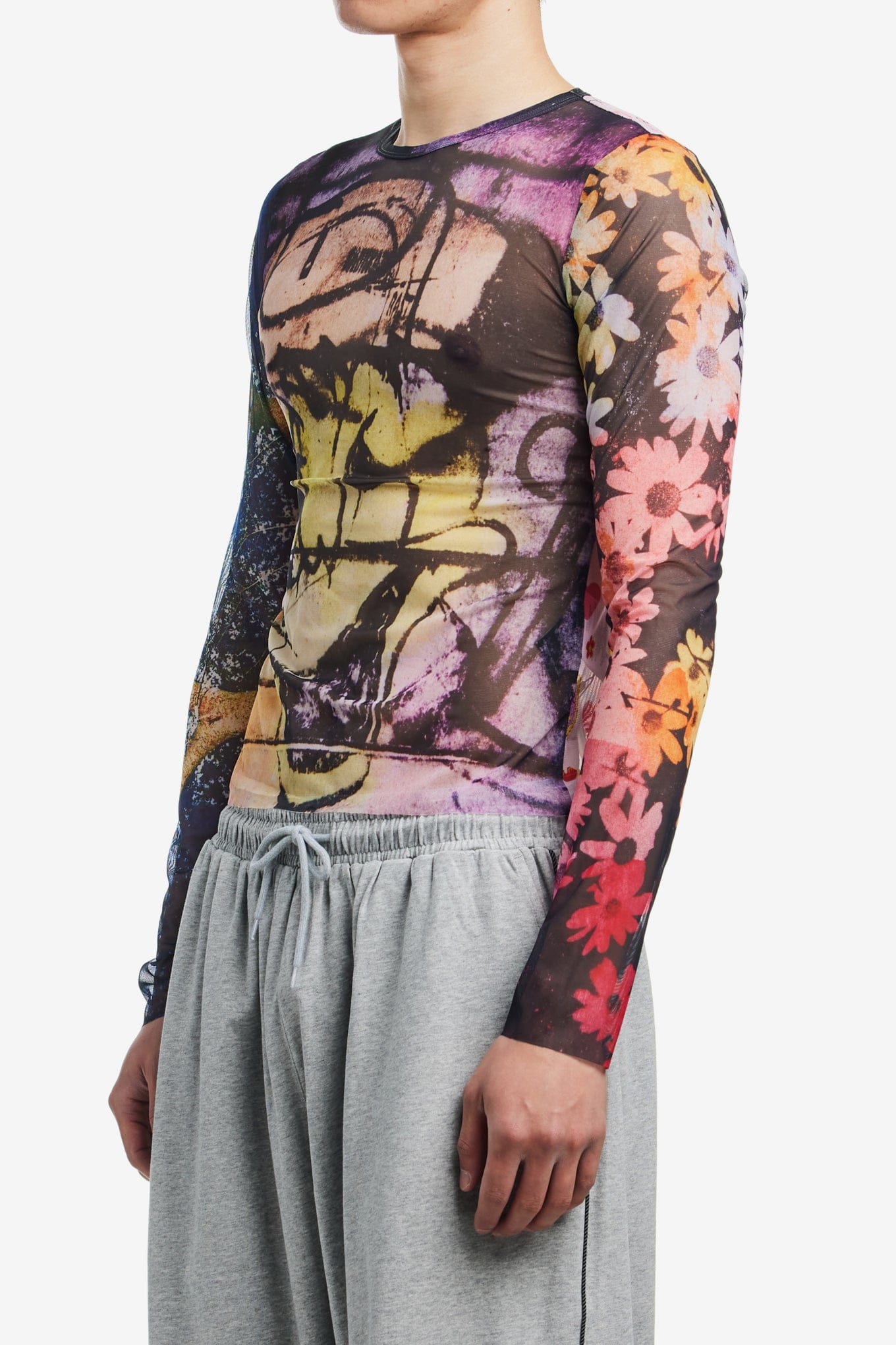 P.A.M. PHOTO MESH TOP - JOSHUA GORDON