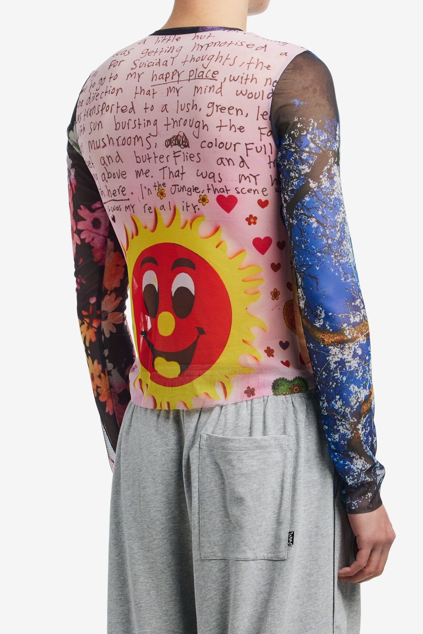 P.A.M. PHOTO MESH TOP - JOSHUA GORDON