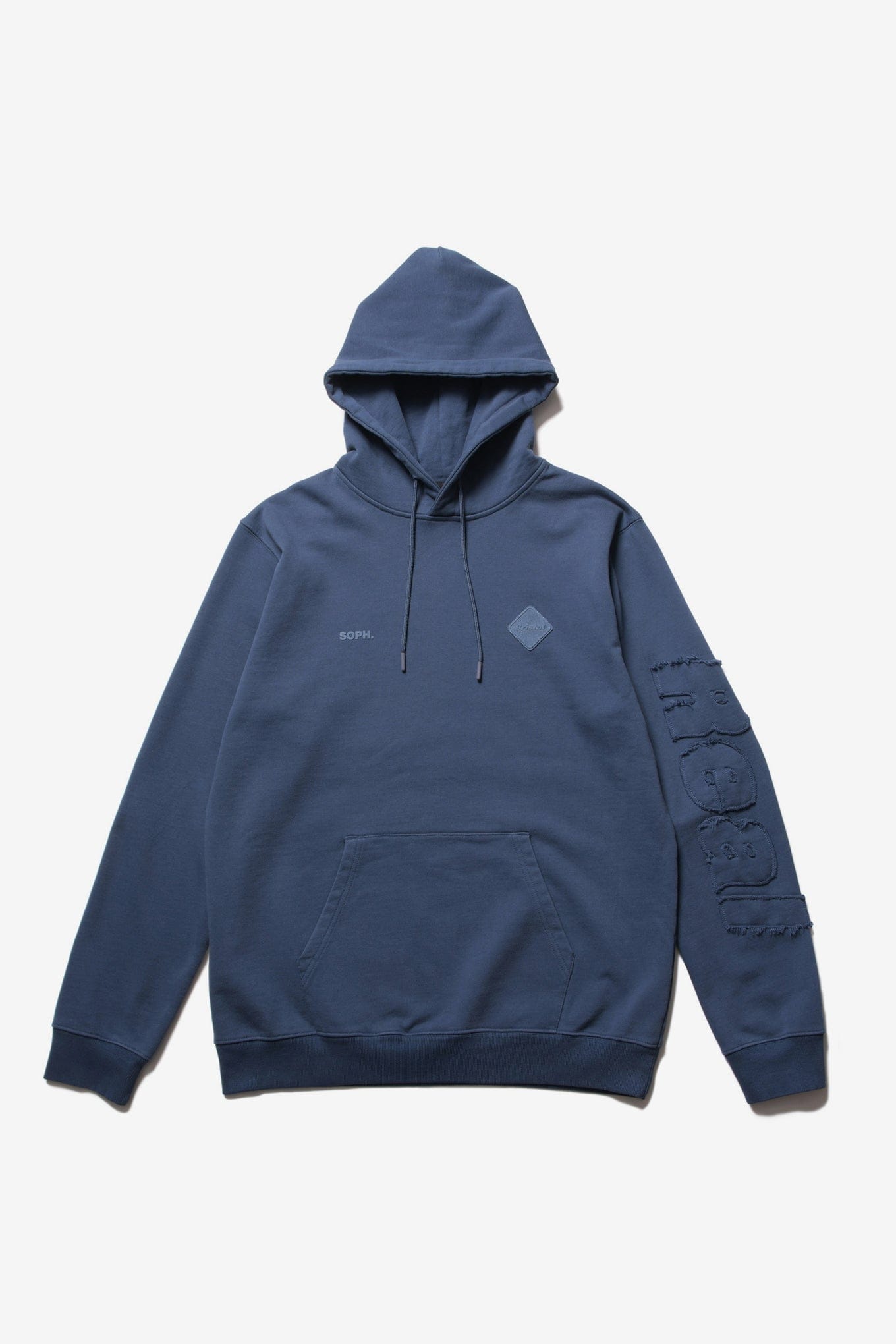 F.c.real Bristol CUT - OFF LOGO SWEAT HOODIE