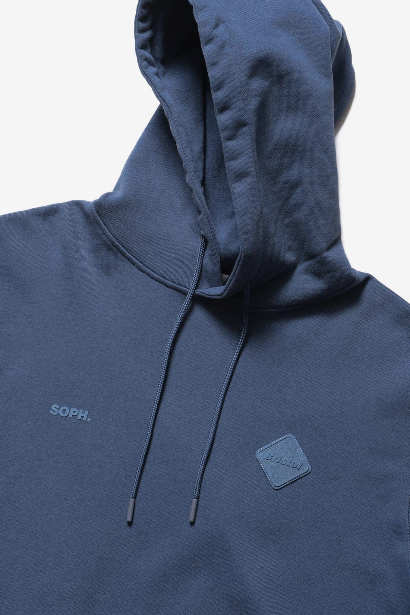 F.c.real Bristol CUT - OFF LOGO SWEAT HOODIE