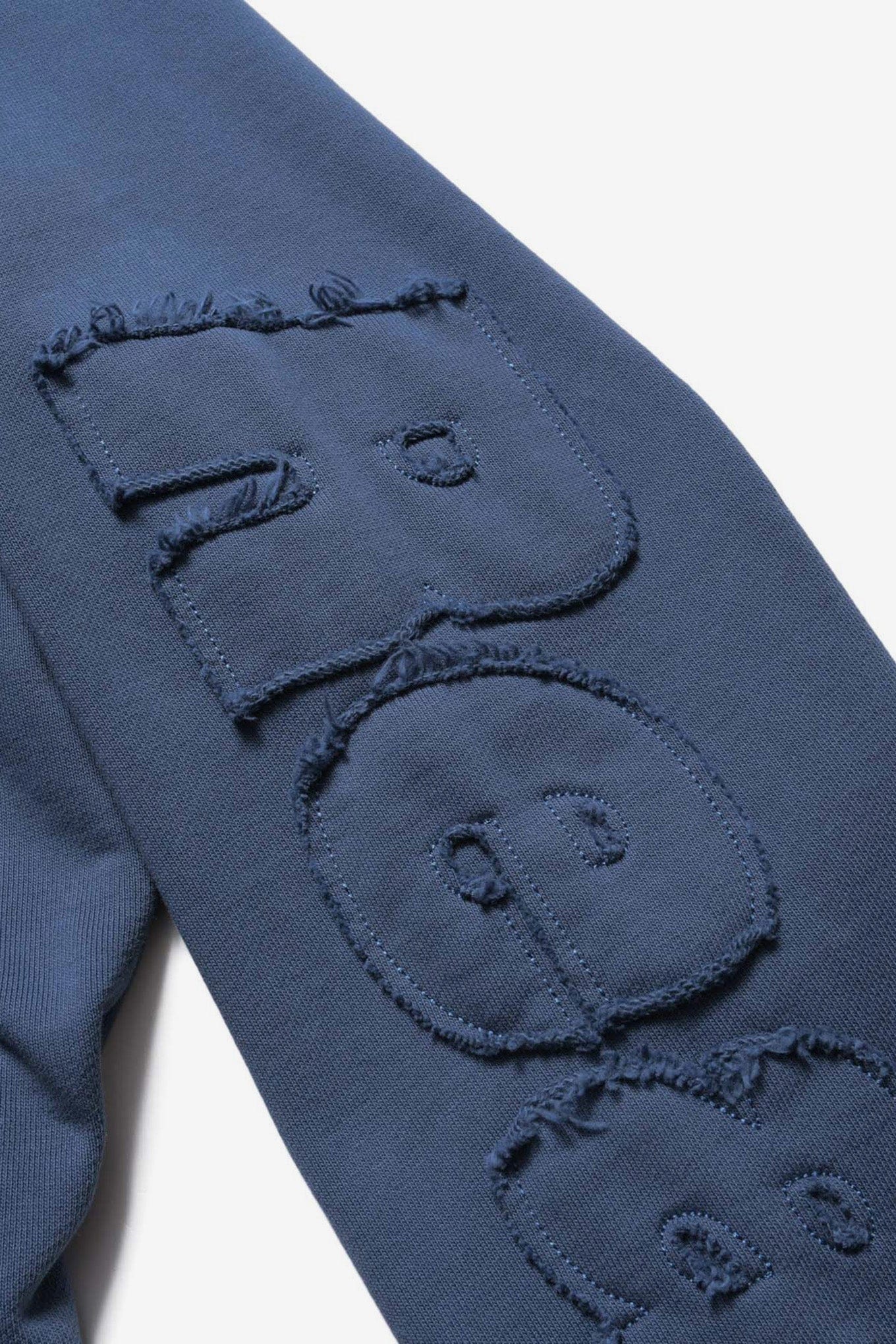 F.c.real Bristol CUT - OFF LOGO SWEAT HOODIE