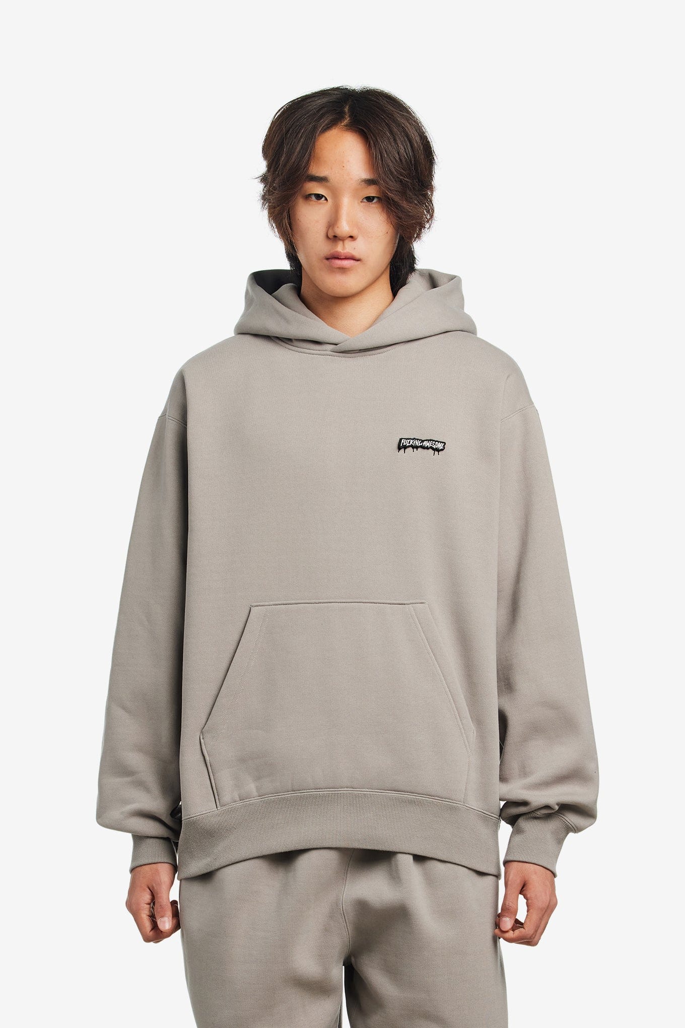Fucking Awesome VELCRO STAMP LOGO HOODIE