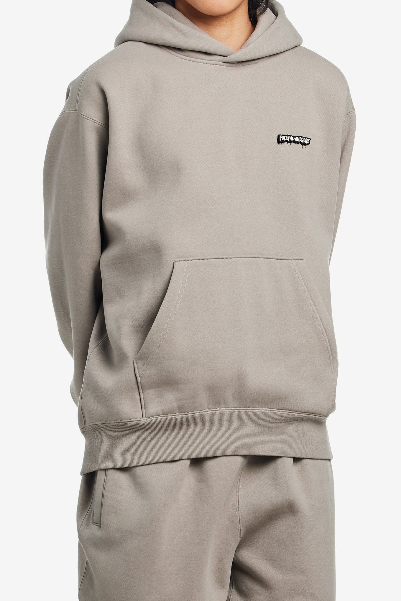 Fucking Awesome VELCRO STAMP LOGO HOODIE