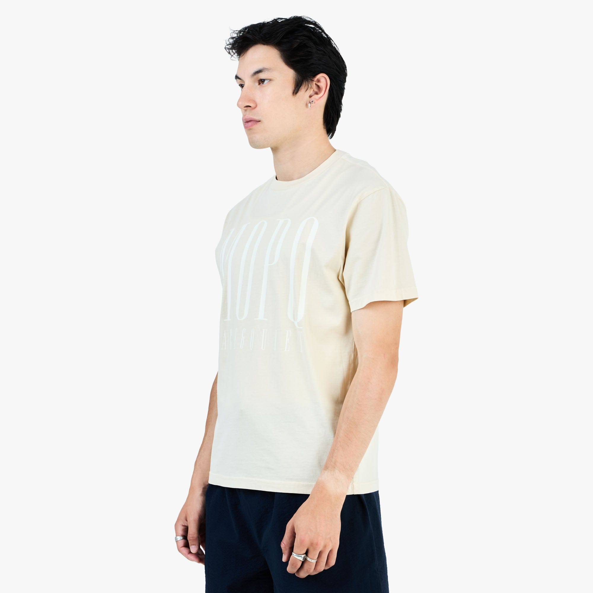Museum of Peace and Quiet Headline T - Shirt / Bone
