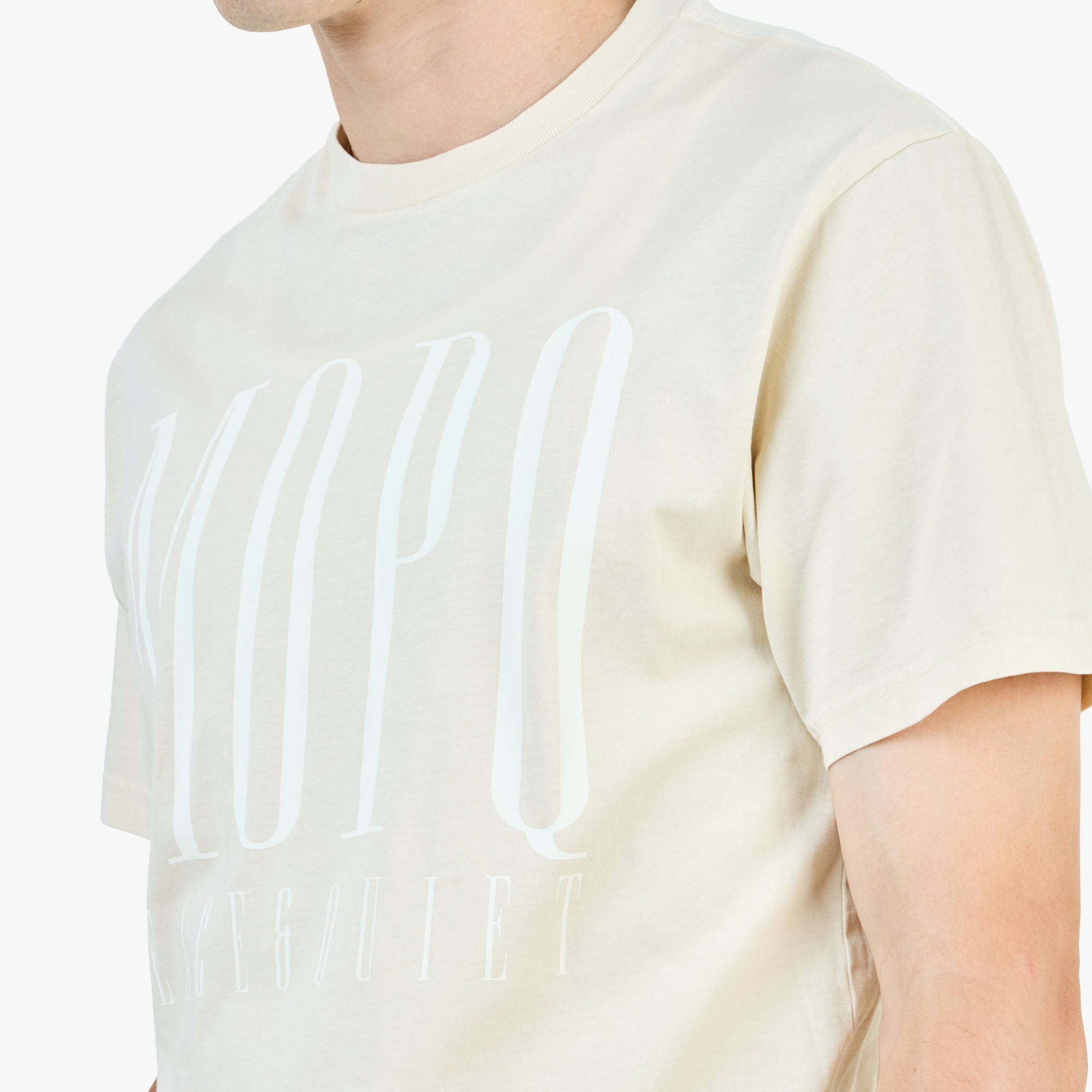 Museum of Peace and Quiet Headline T - Shirt / Bone