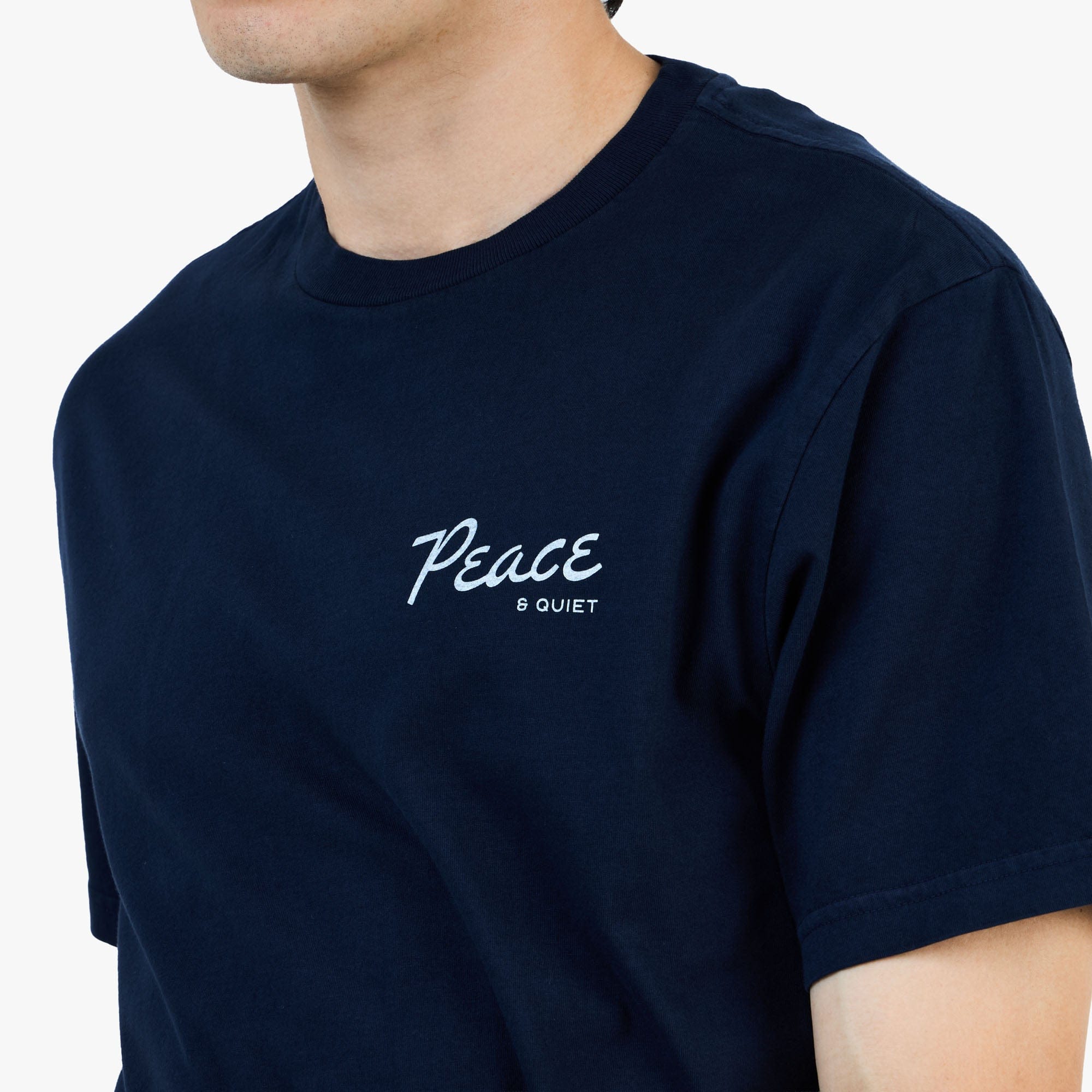 Museum of Peace and Quiet Diner T - Shirt / Navy