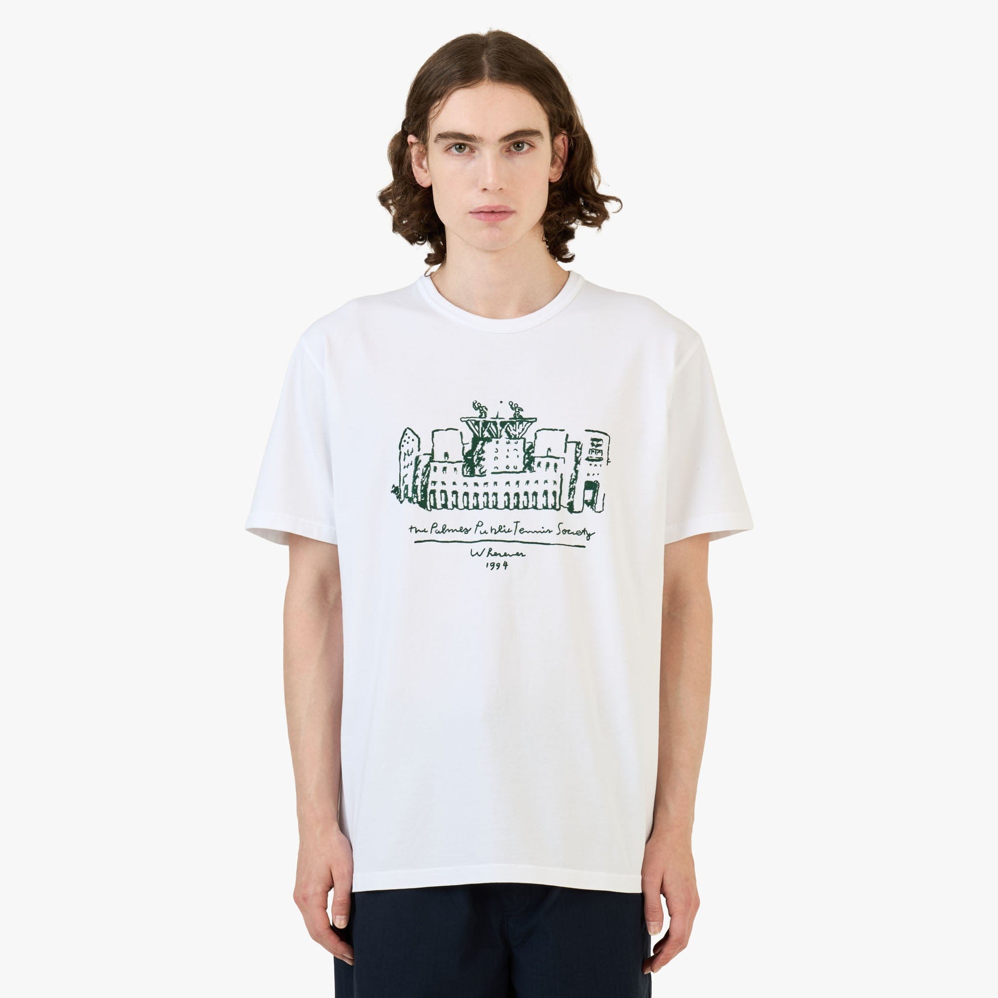 Palmes Public T - Shirt / White