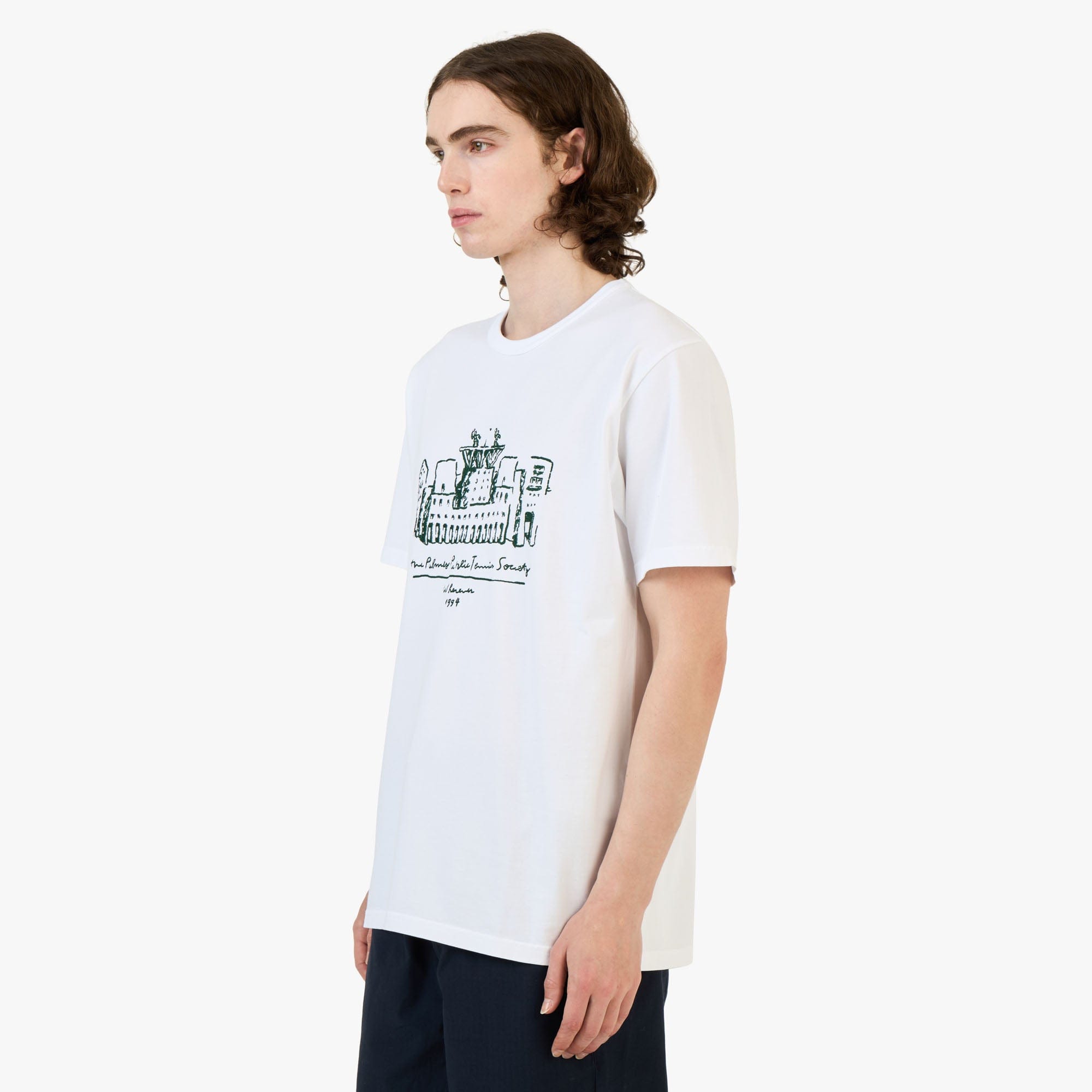Palmes Public T - Shirt / White