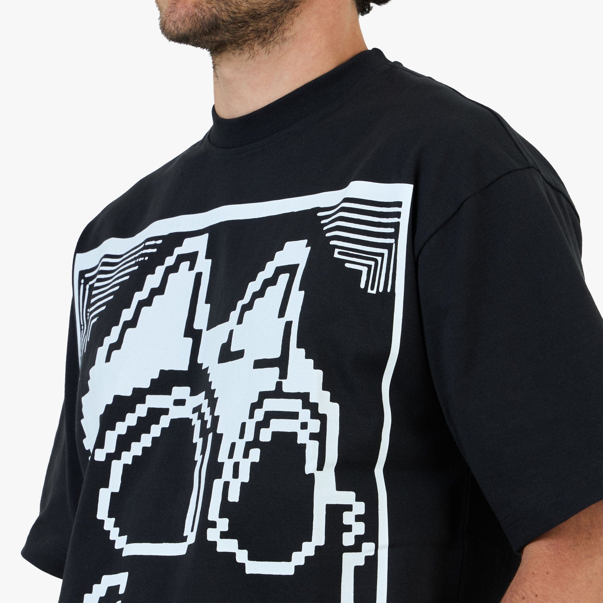 The Trilogy Tapes Digicat T - Shirt / Black