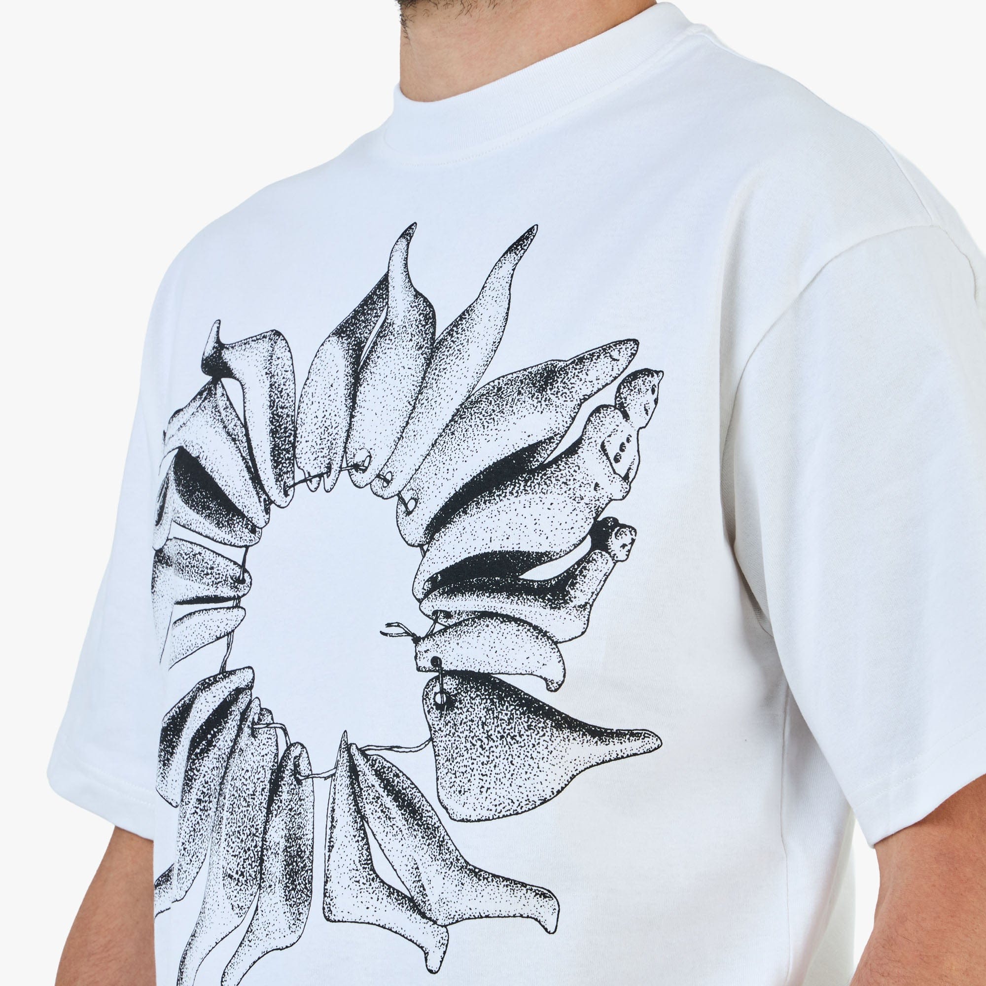 The Trilogy Tapes Strung T - Shirt / White