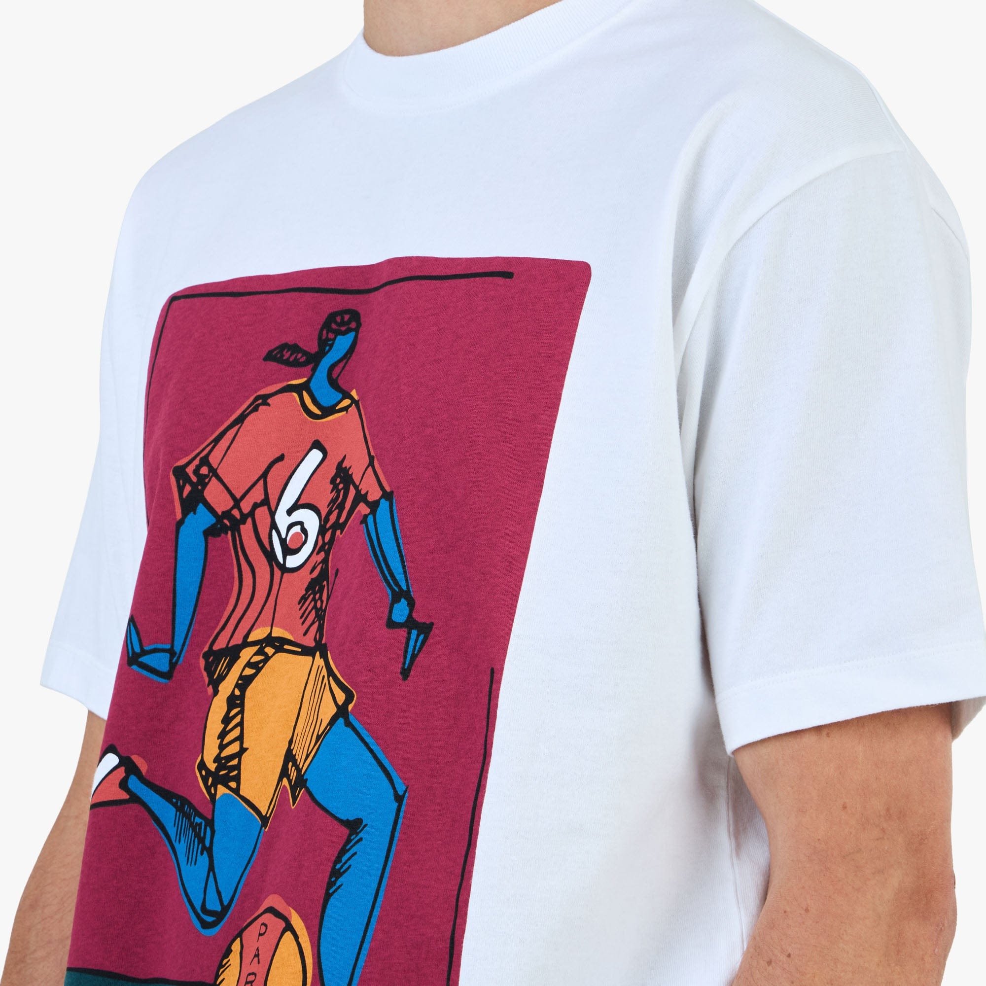 By Parra Kicked Around T - Shirt / White