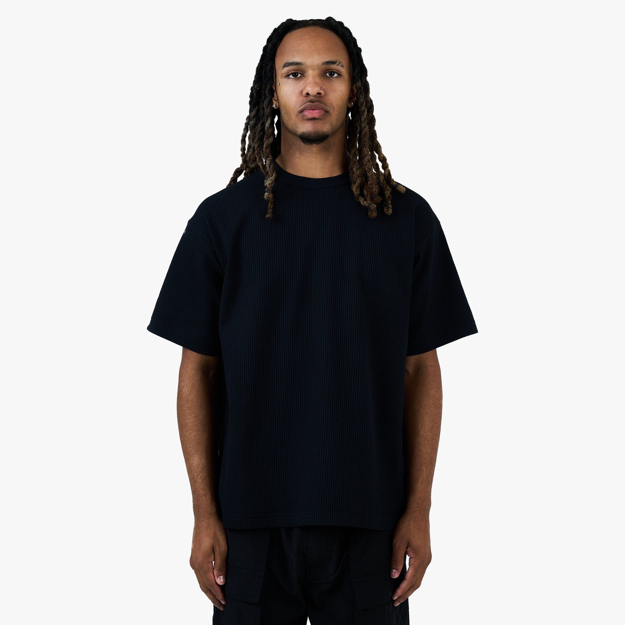 BEAMS Stretch Thermal T - Shirt / Black