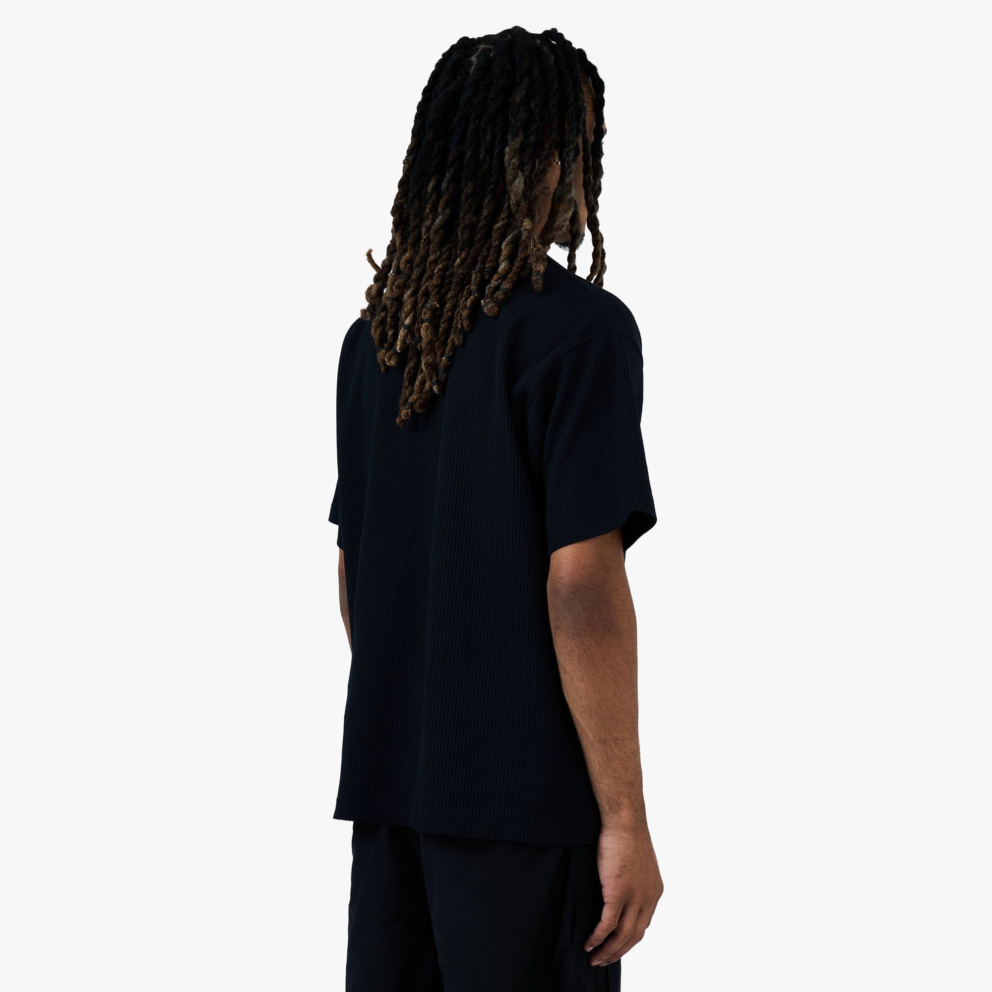 BEAMS Stretch Thermal T - Shirt / Black