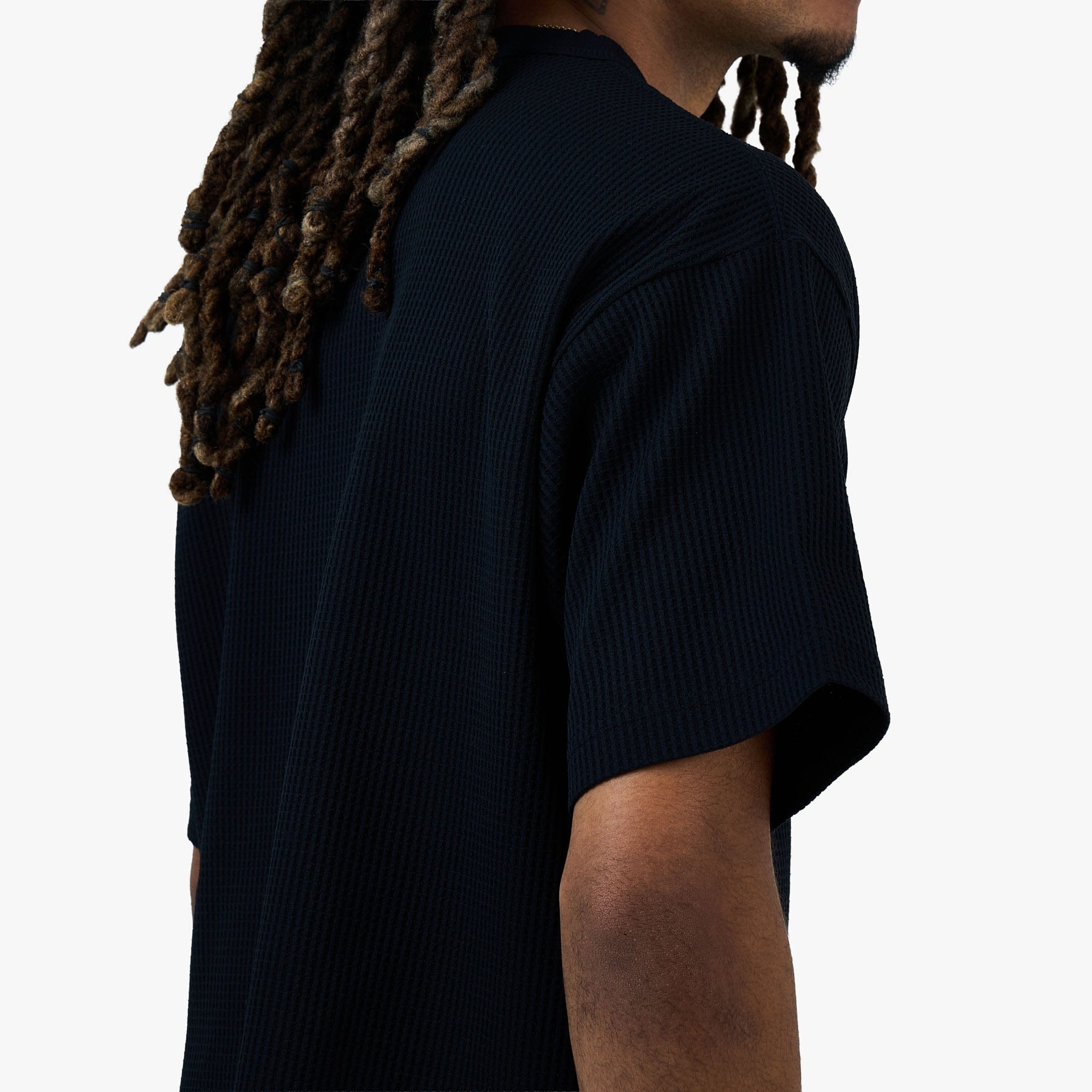 BEAMS Stretch Thermal T - Shirt / Black
