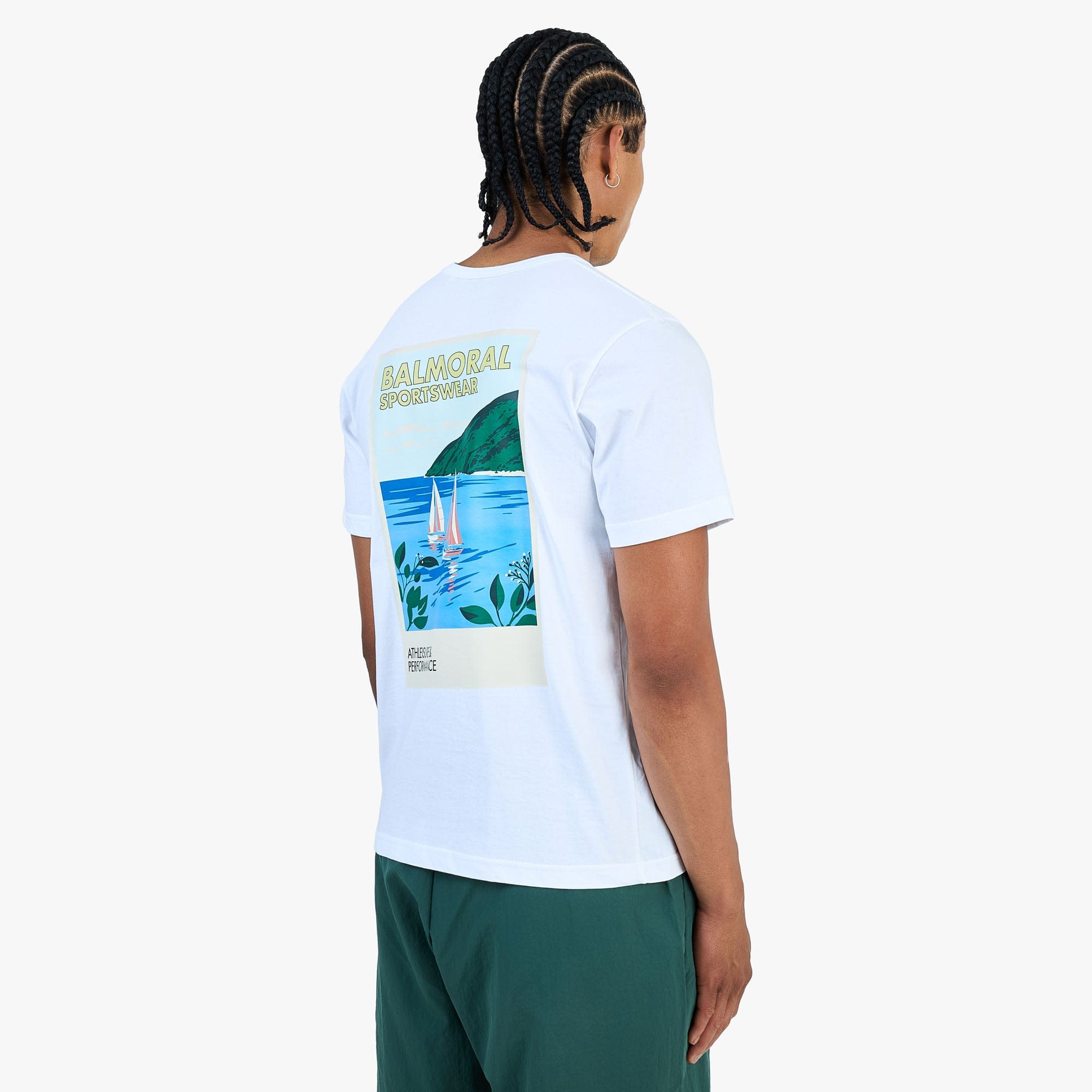 Balmoral Athleisure T - Shirt / White