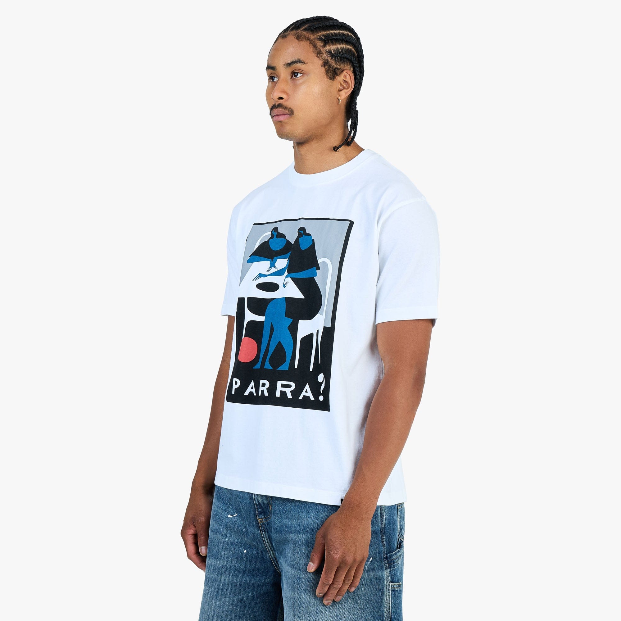 By Parra What Is This T - Shirt / White
