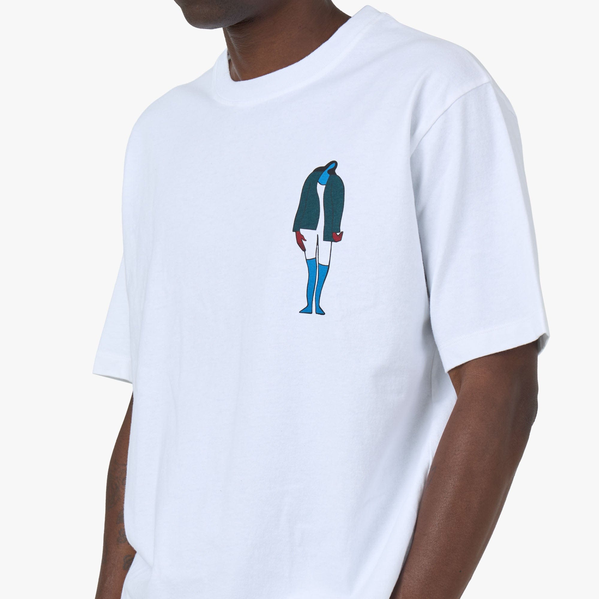 By Parra The Broken Door T - Shirt White