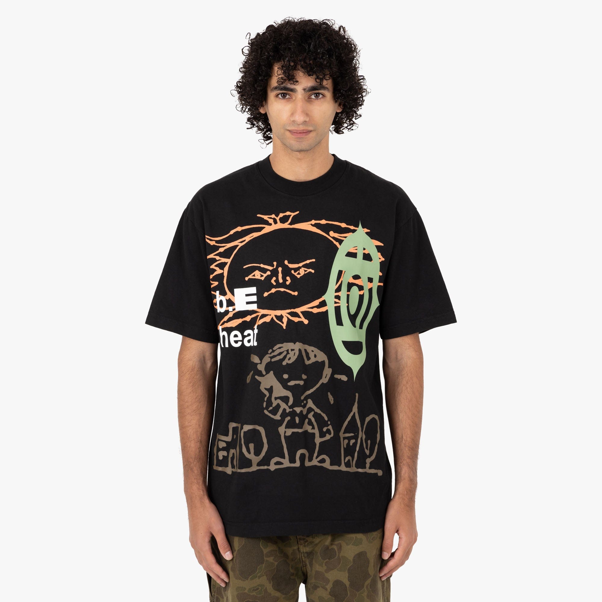 b.Eautiful b.E heat T - Shirt / Black