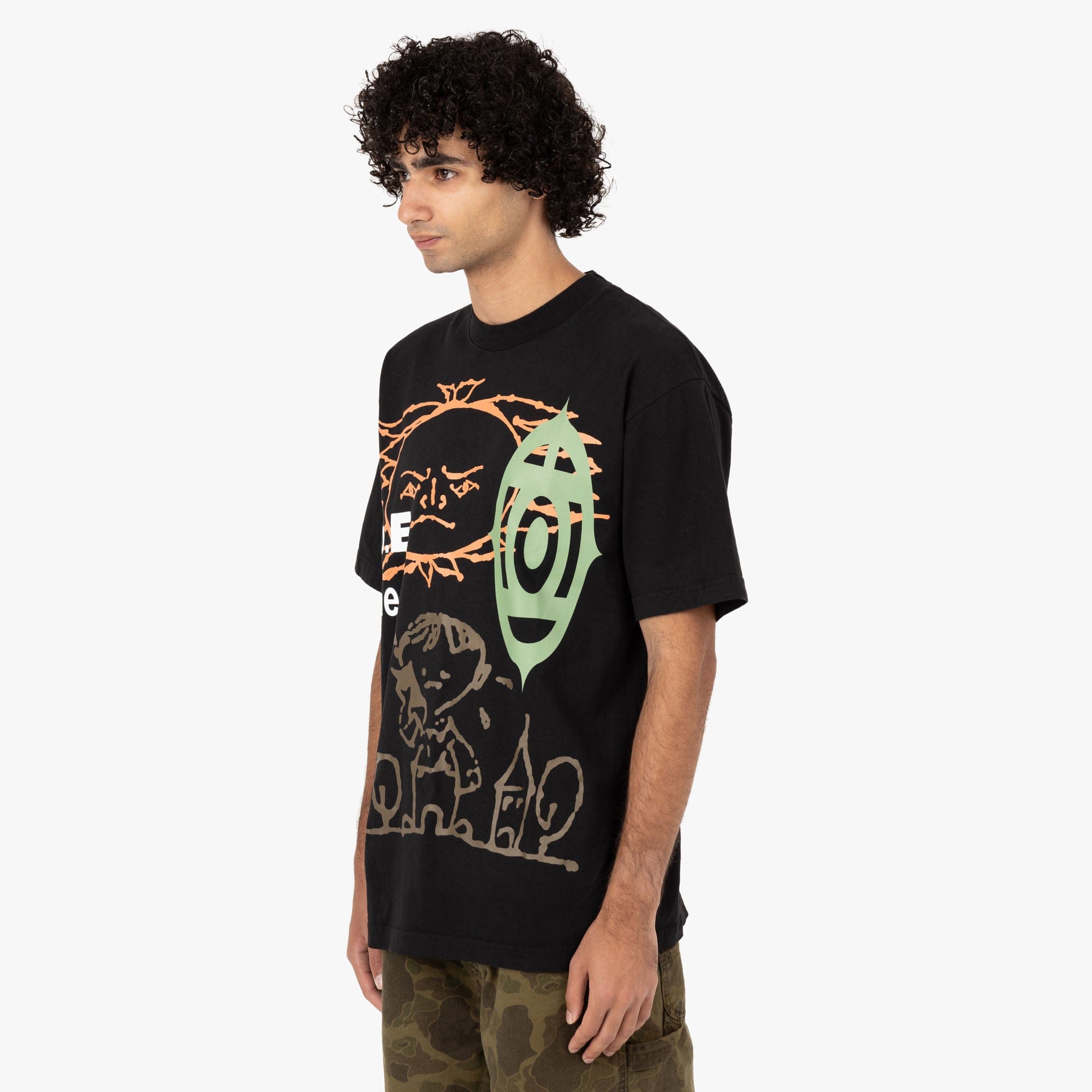 b.Eautiful b.E heat T - Shirt / Black