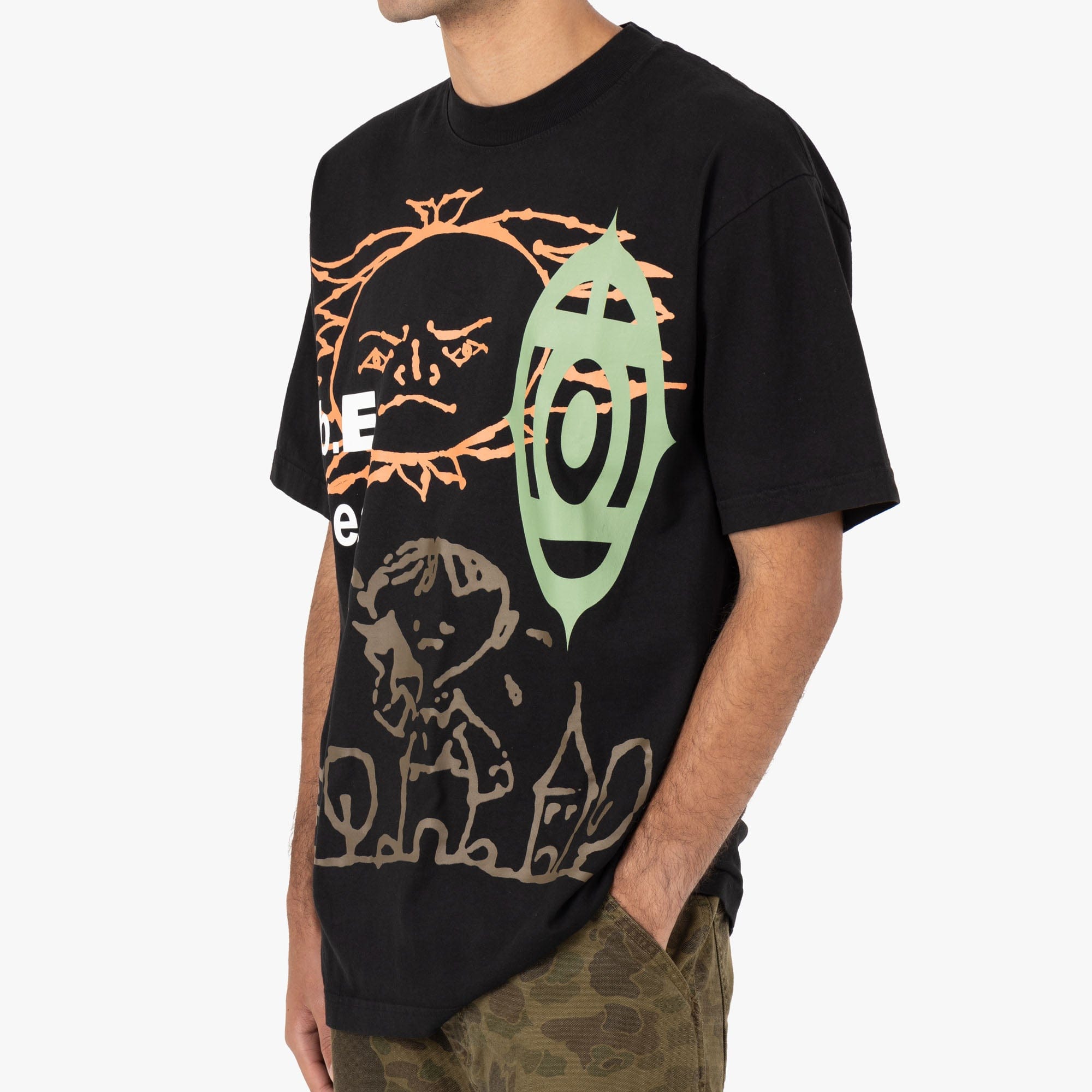 b.Eautiful b.E heat T - Shirt / Black