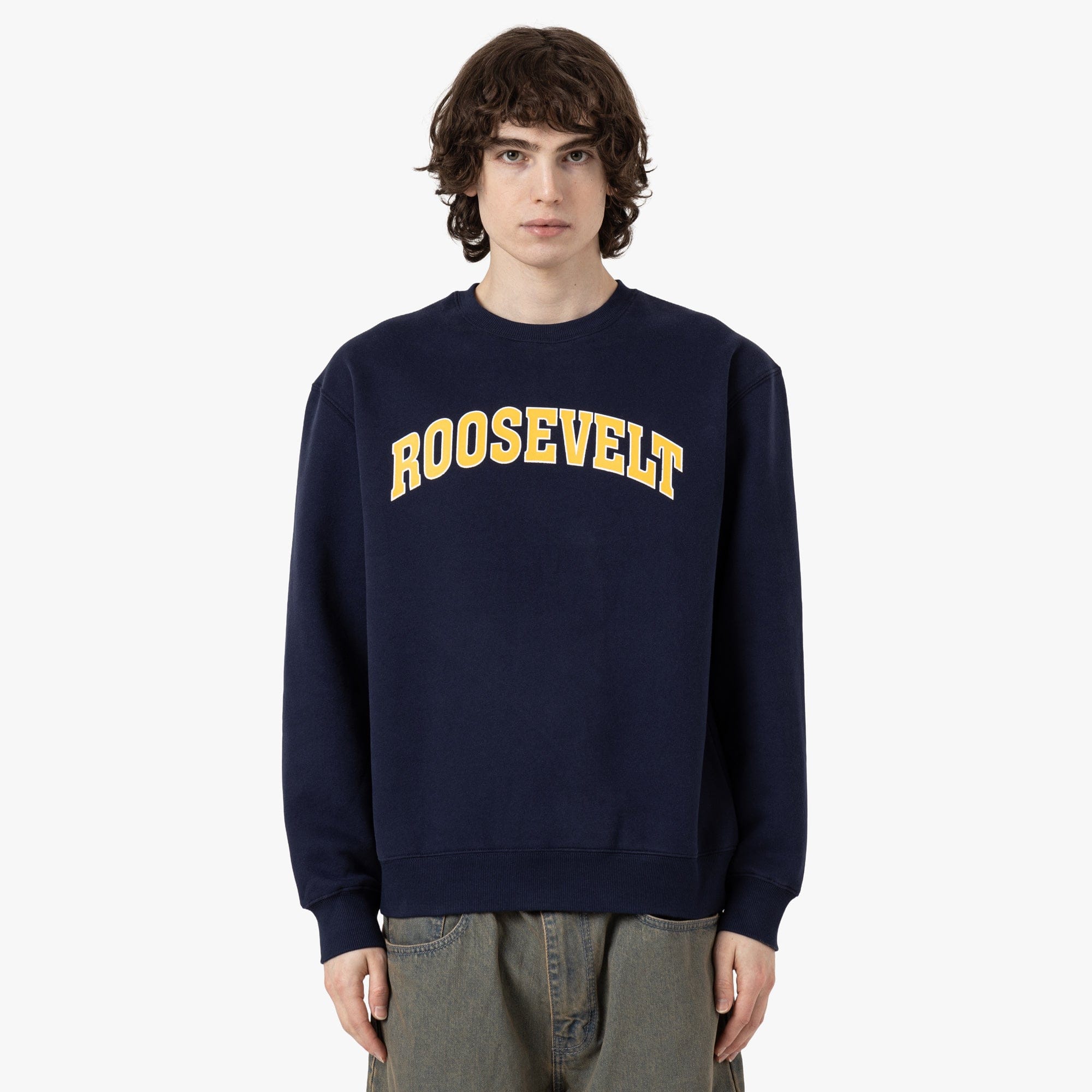 Metalwood Roosevelt Crewneck Sweatshirt / Navy