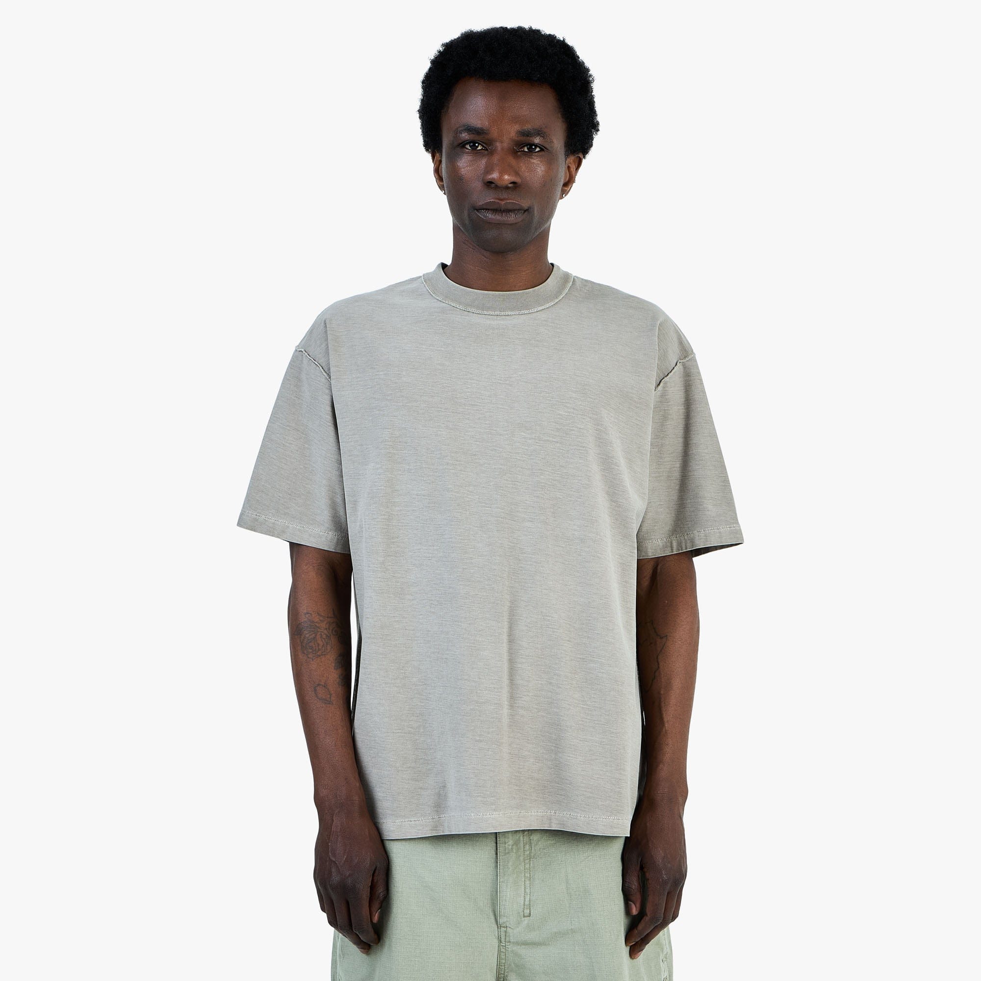 Thisisneverthat Overdyed Reverse T - Shirt / Desert Grey