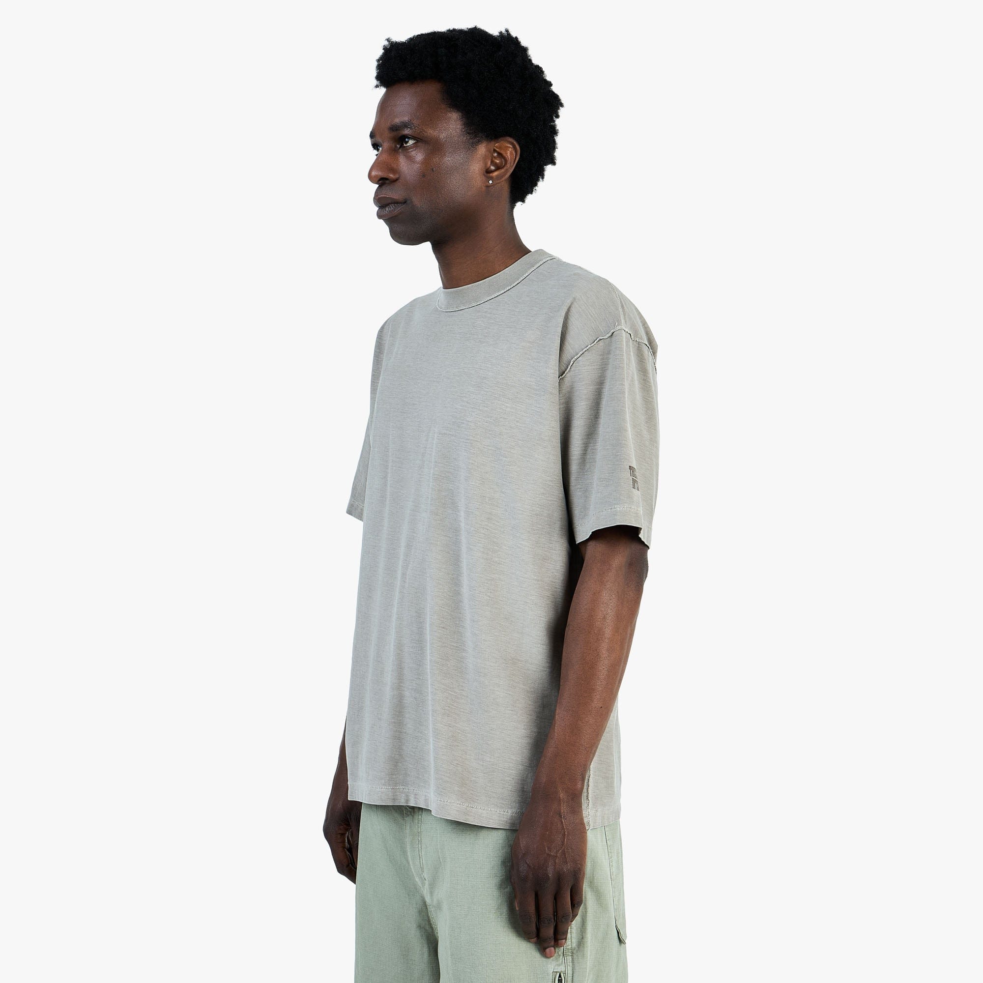 Thisisneverthat Overdyed Reverse T - Shirt / Desert Grey