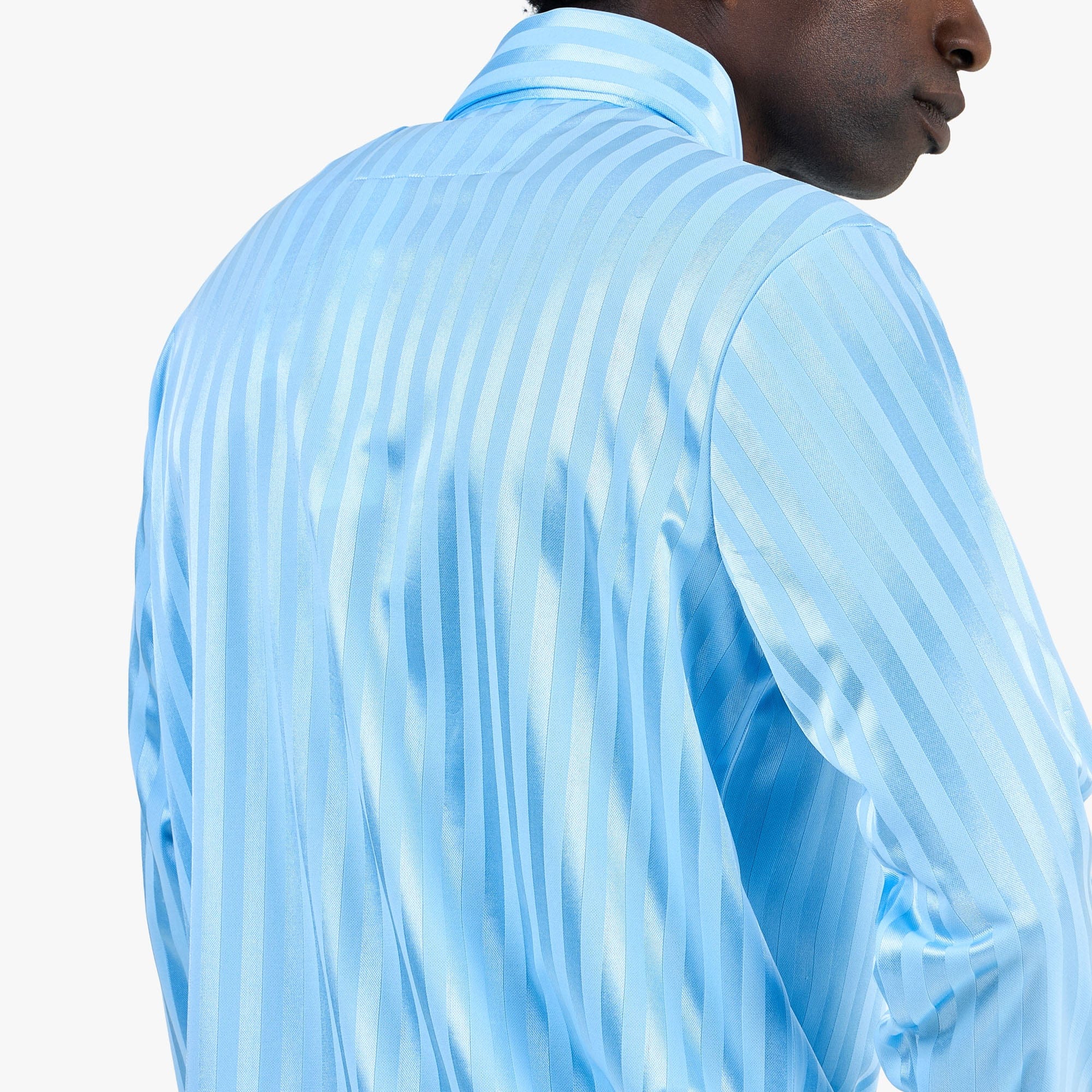 Metalwood Longsleeve Player Polo / Sky Blue