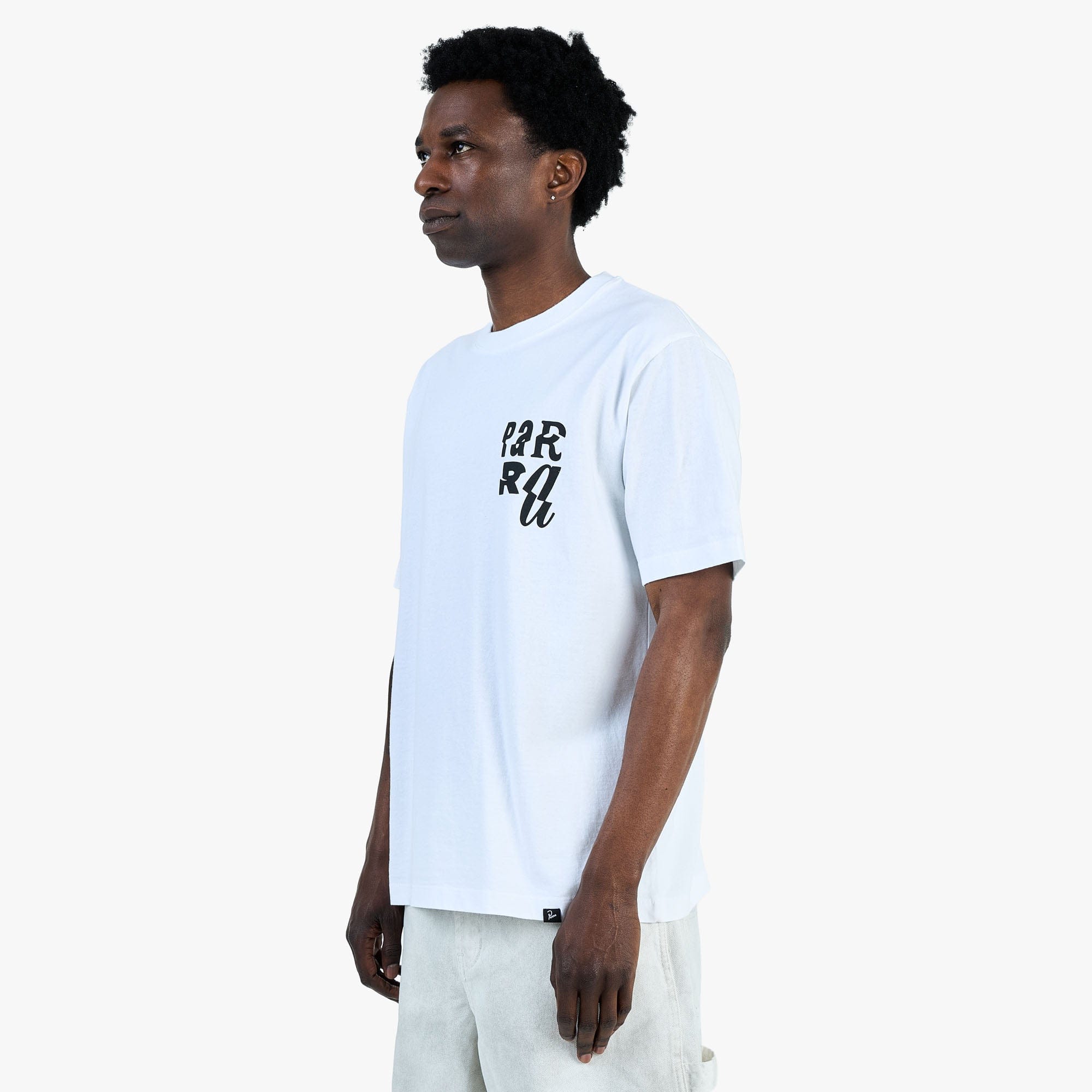 By Parra Why Are You Here T - Shirt / White