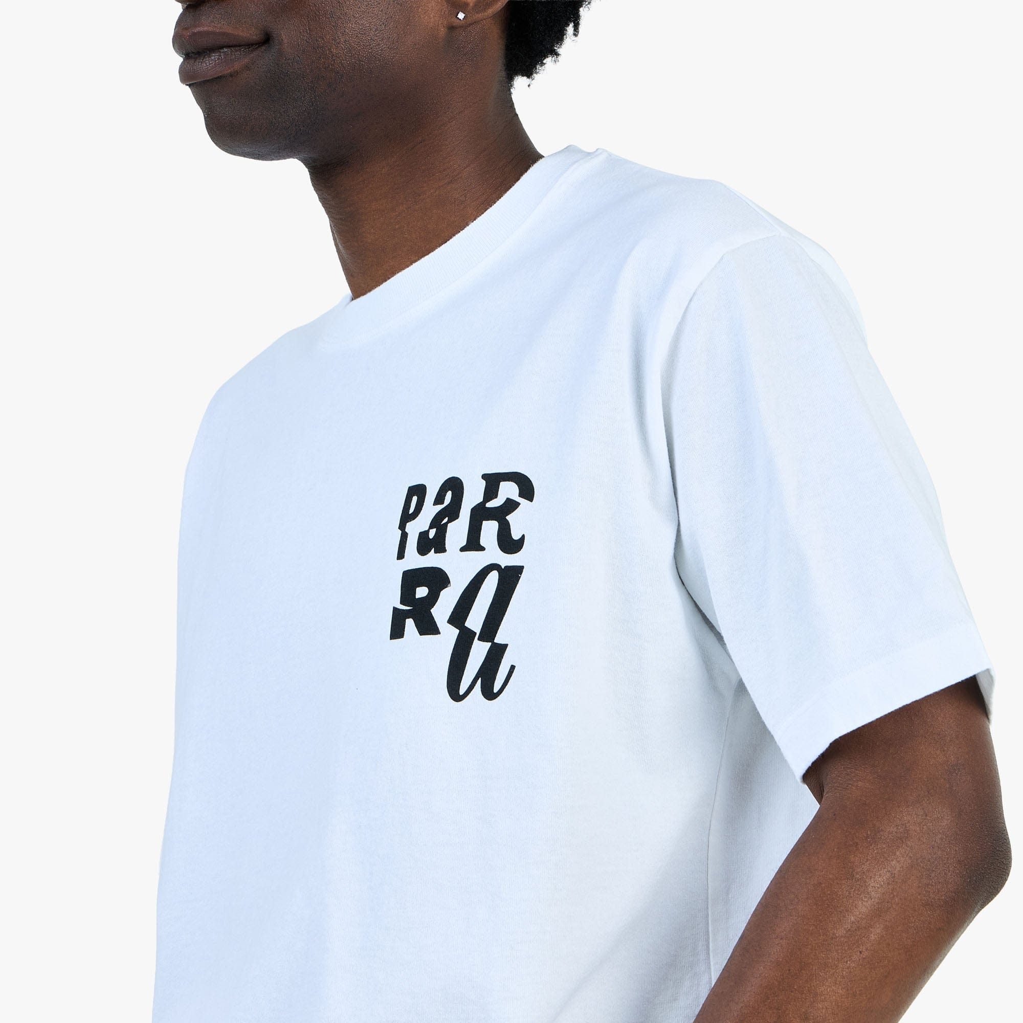By Parra Why Are You Here T - Shirt / White