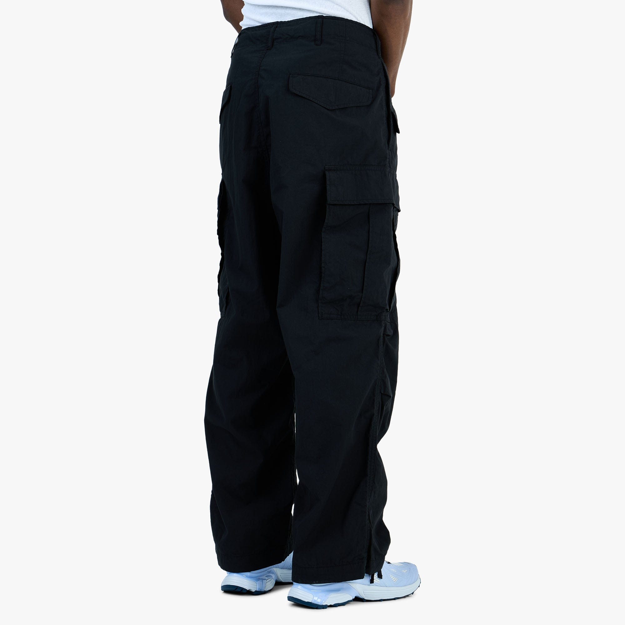BEAMS Big 6 Pockets Cargo Pants / Black