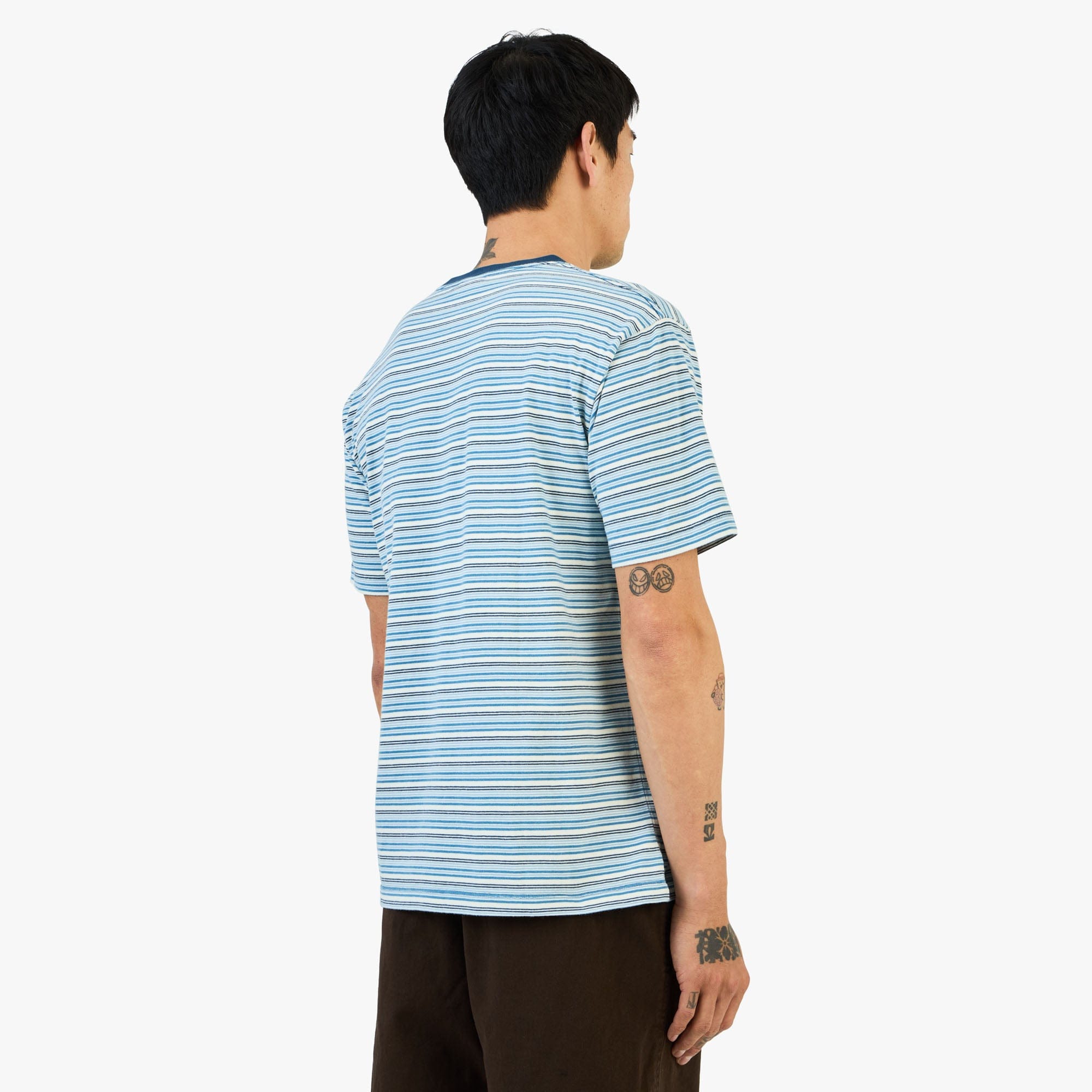 Khakis Border T - Shirt / Blue