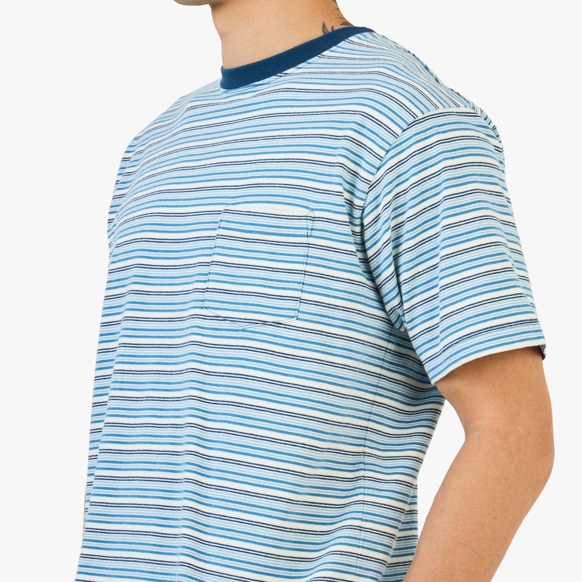 Khakis Border T - Shirt / Blue