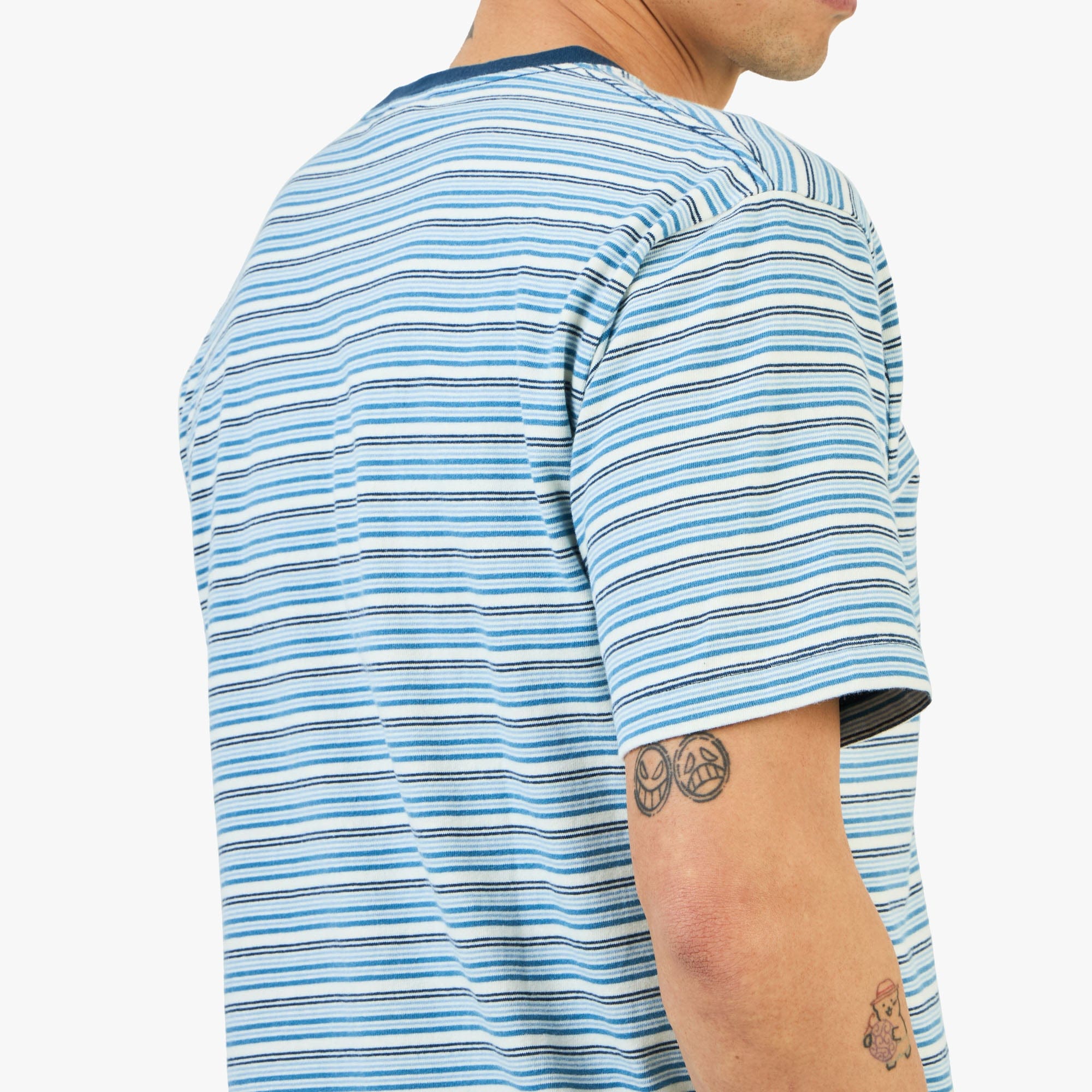 Khakis Border T - Shirt / Blue