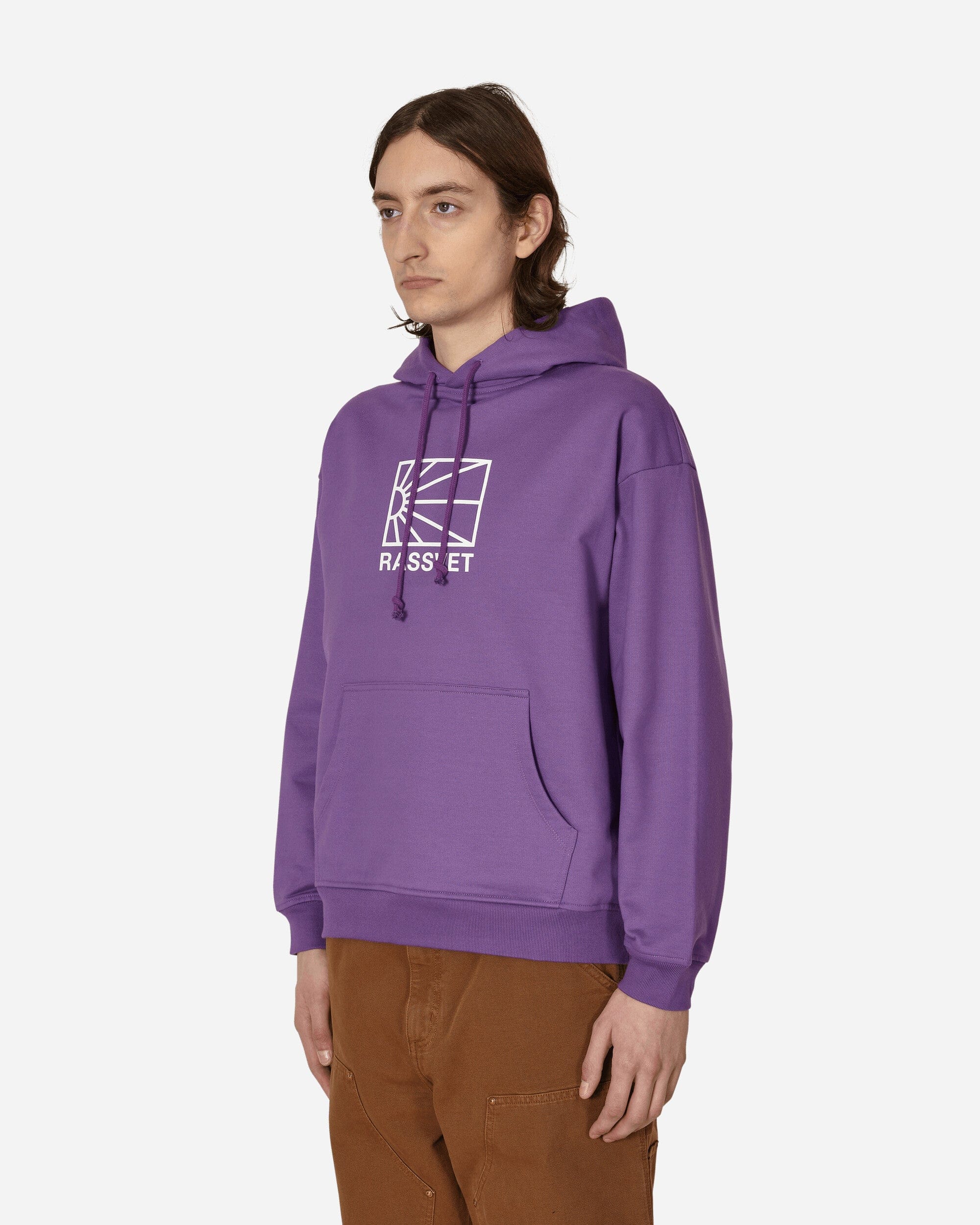 Paccbet Logo Hooded Sweatshirt Purple