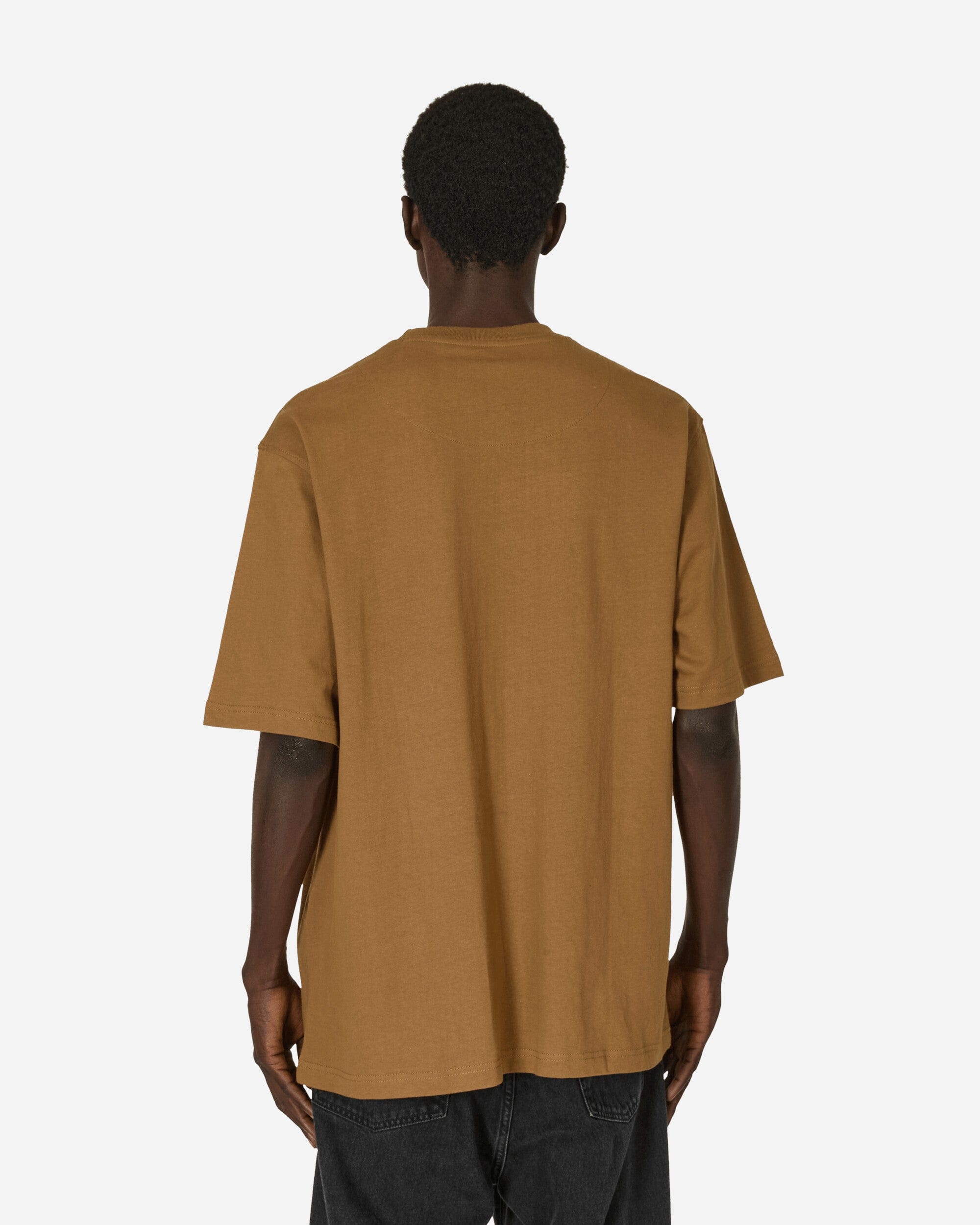 Ben Davis Heavy Duty Classic Label Pocket T - Shirt Coyote Brown