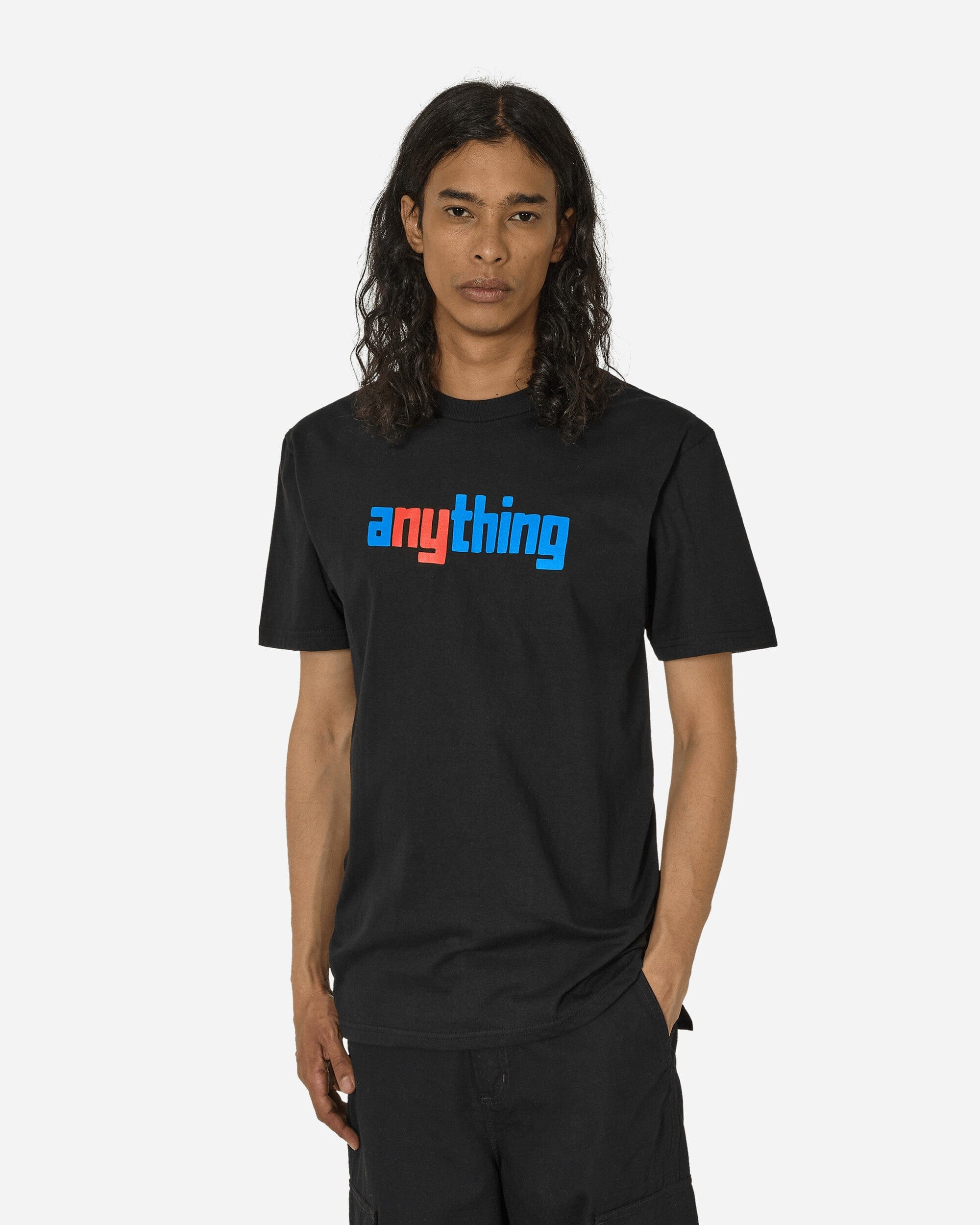 Anything Speedball Logo T - Shirt Black