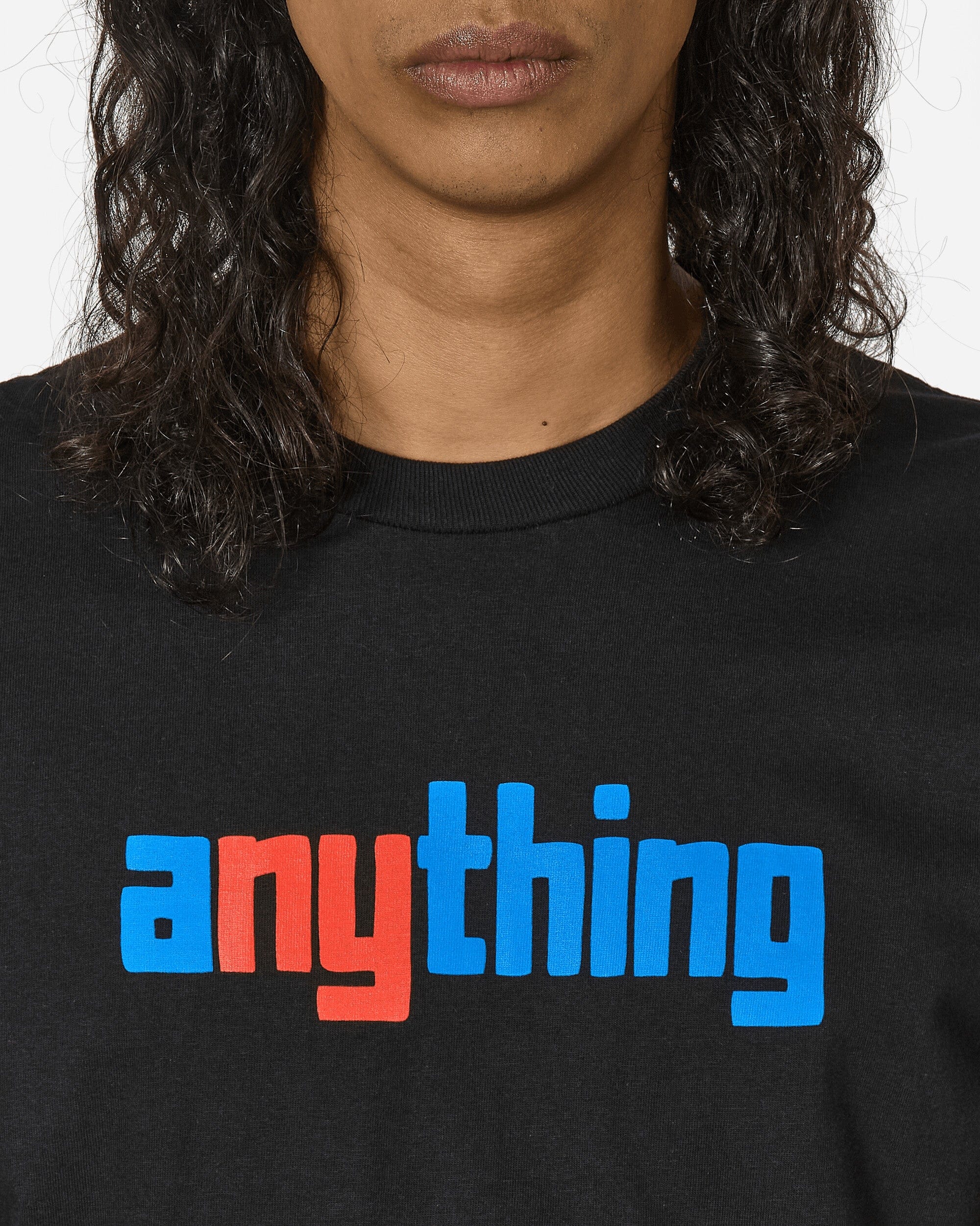 Anything Speedball Logo T - Shirt Black