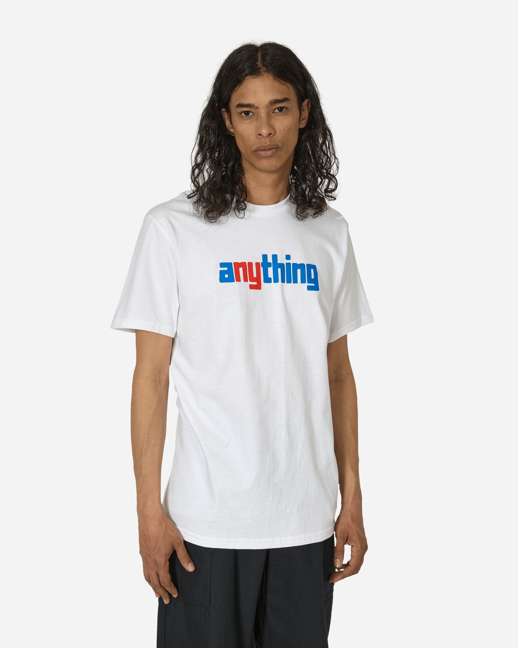 Anything Speedball Logo T - Shirt White